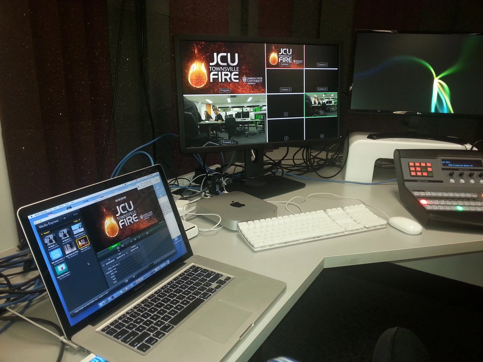 Live sports broadcast — JCU Townsville Fire WNBL