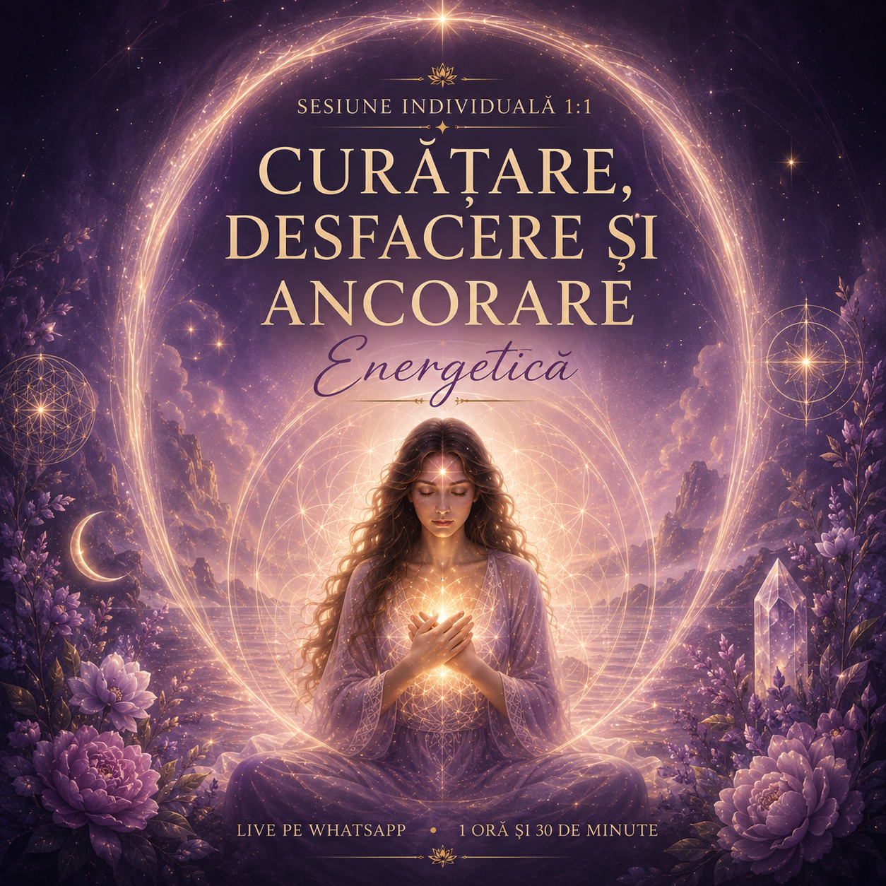 Sesiune Curatare, Desfacere si Ancorare Energetica