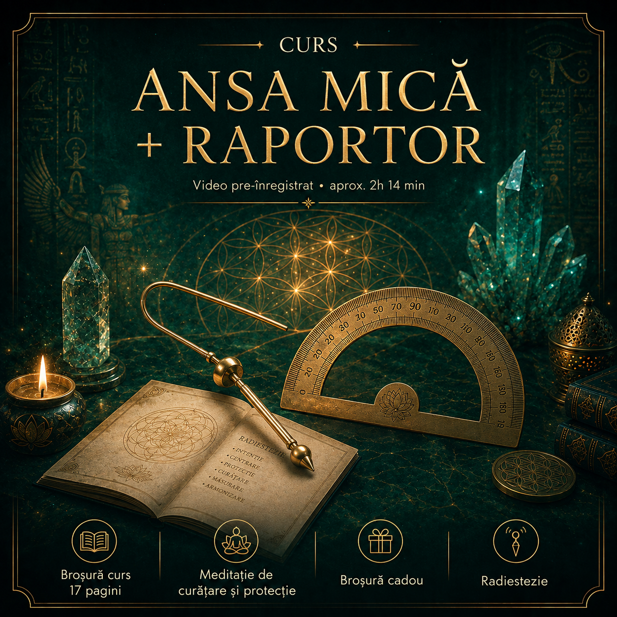 Curs online - videoclip pre-inregistrat Ansa Mica + Raportor