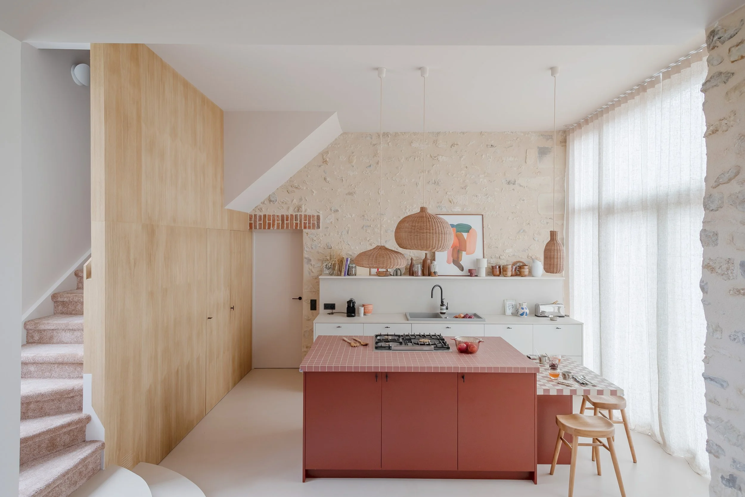 rénovation maison de campagne normandie