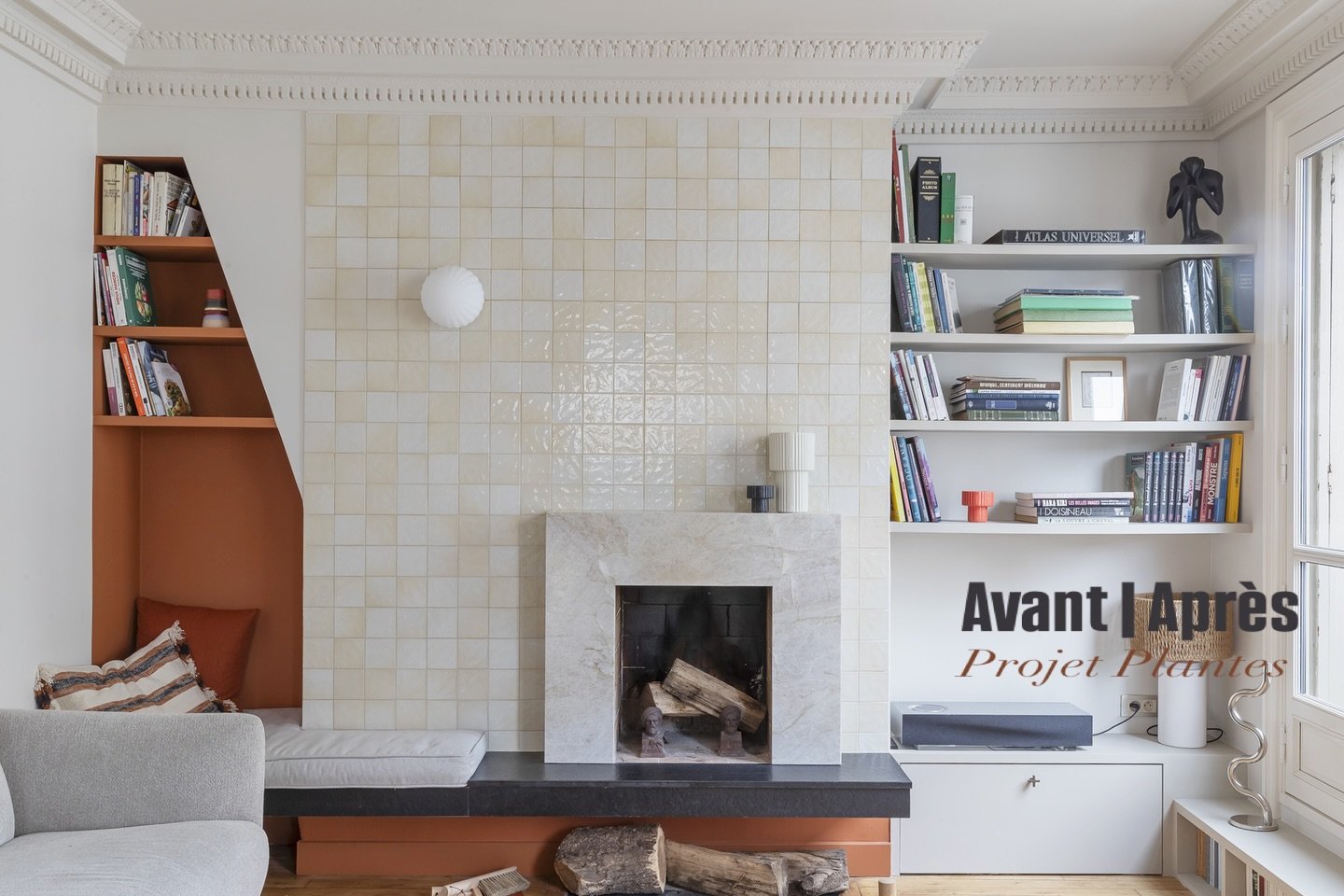 AVANT | APR&Egrave;S - Chemin&eacute;e 🔥

Dans cet appartement parisien, la chemin&eacute;e &eacute;tait d&eacute;j&agrave; le point central de la pi&egrave;ce&hellip; mais son traitement restait tr&egrave;s classique.

Nous avons choisi de la r&eac