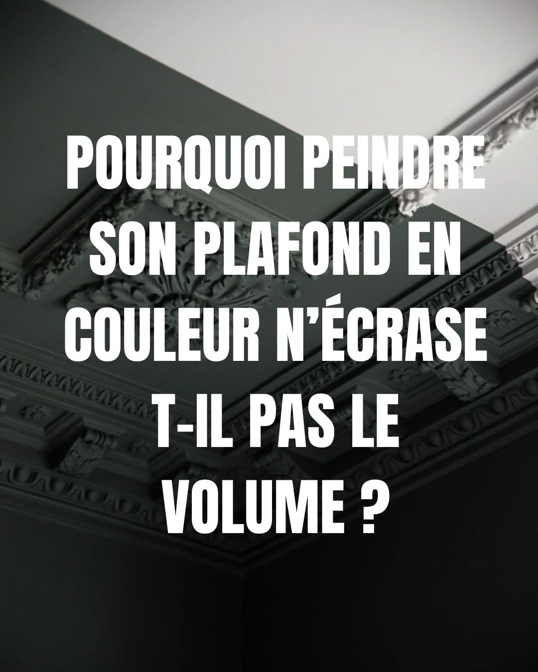 Le plafond, c'est le 5ᵉ mur qu'on oublie toujours&hellip; et pourtant il change tout. Voici pourquoi oser la couleur en hauteur ne va pas &eacute;craser votre pi&egrave;ce &mdash; bien au contraire. 🎨
Fournisseur officiel de couleurs @argilepeinture