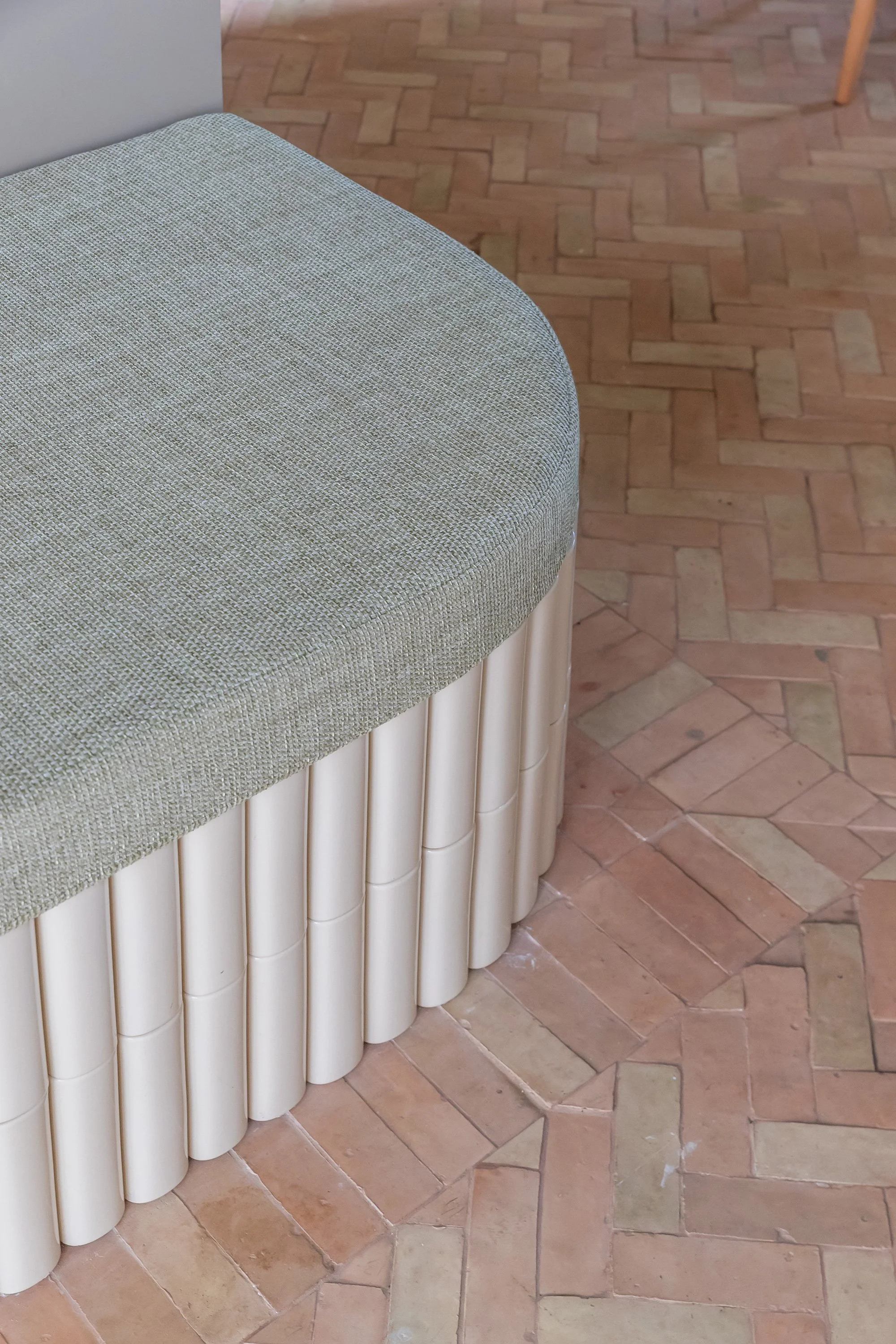 banquette carrelée