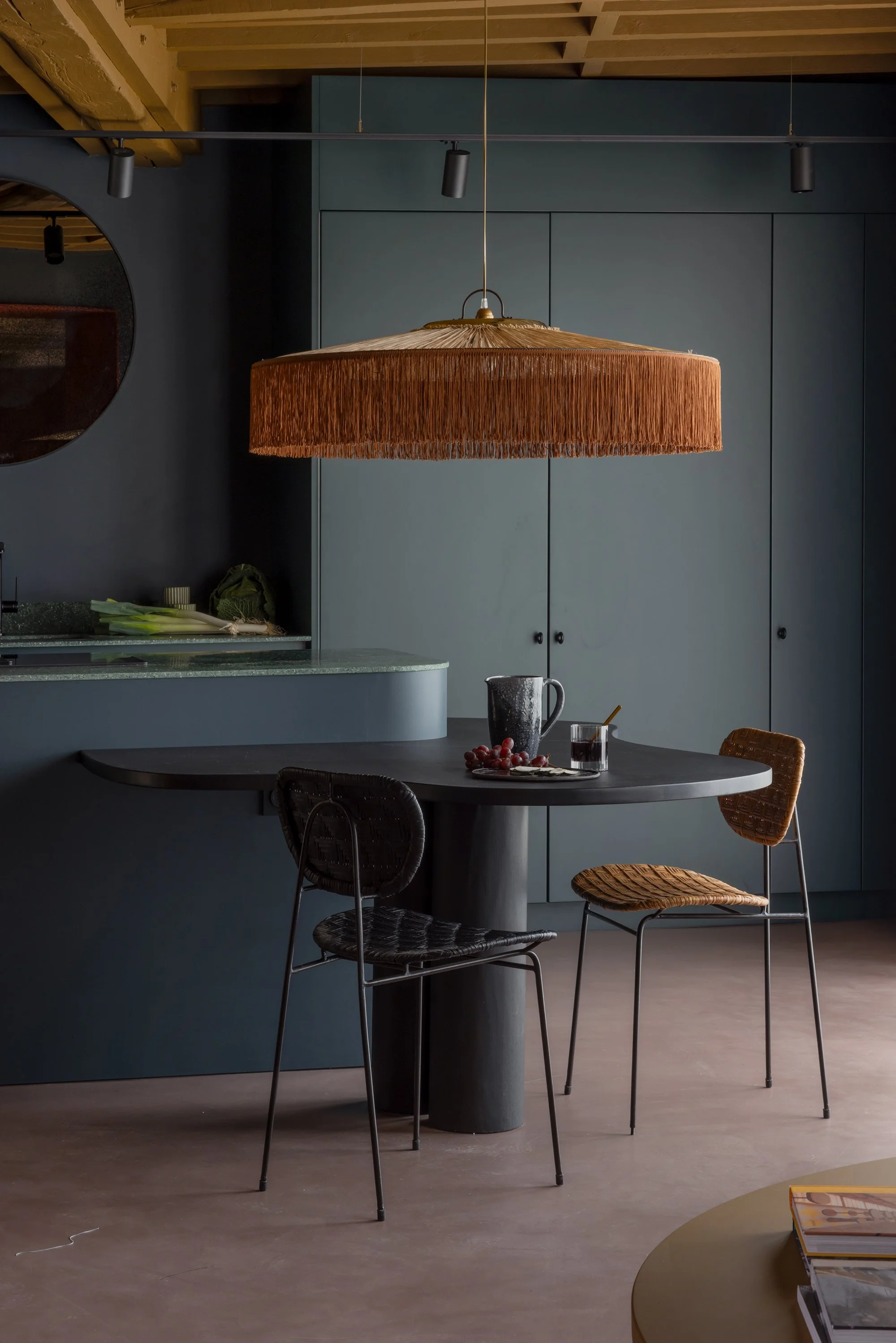 cuisine coloree agence d'architecture d'intérieur terres