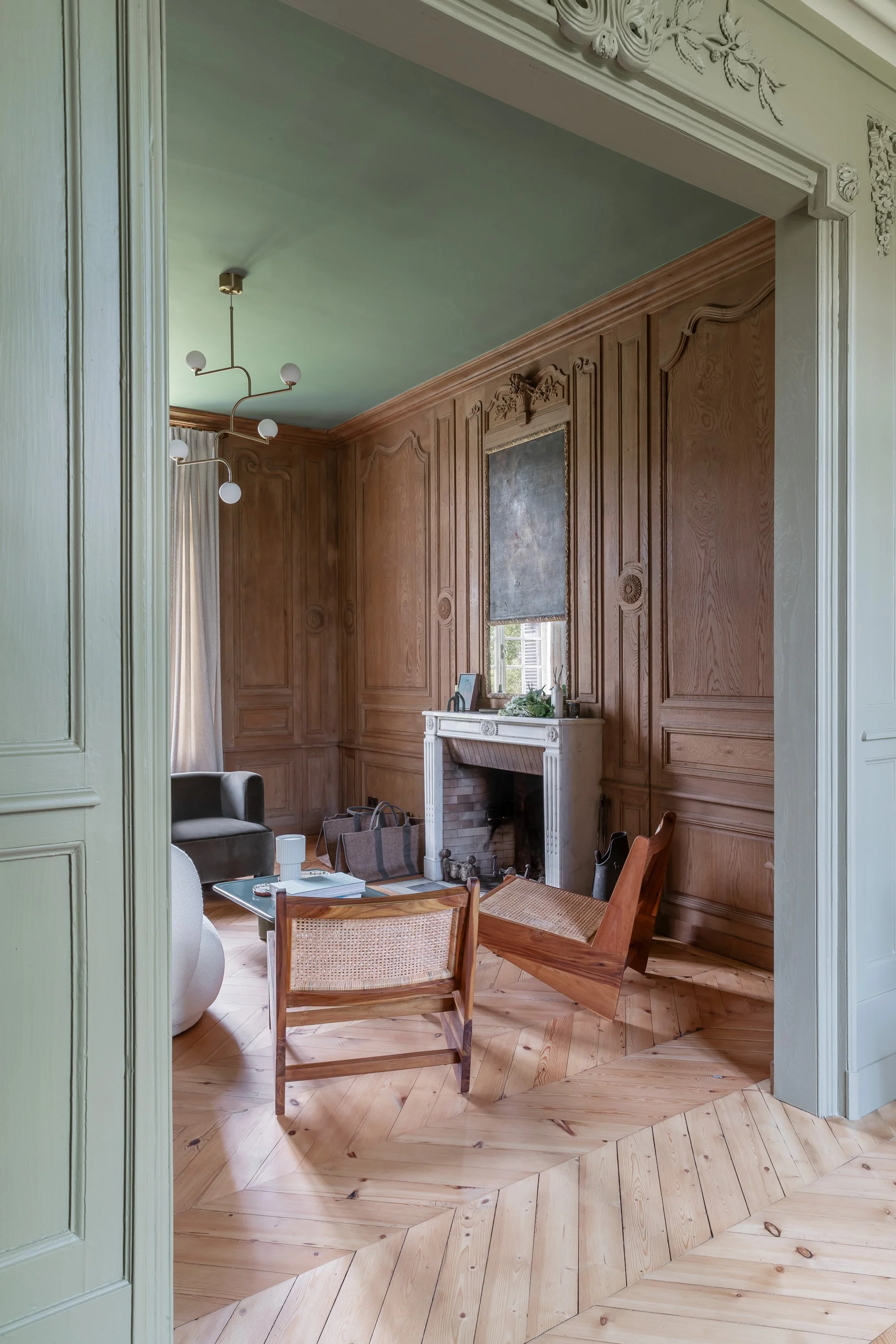 inspiration salon maison de maitre