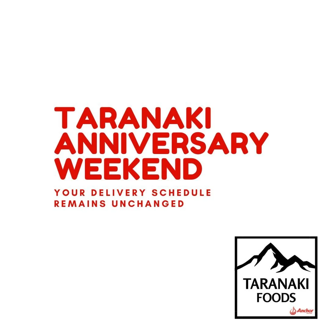 We&rsquo;ll be delivering as usual this Taranaki Anniversary day so your delivery schedule remains unchanged. Please reach out if you require any changes. Thanks and happy long weekend! 🥛