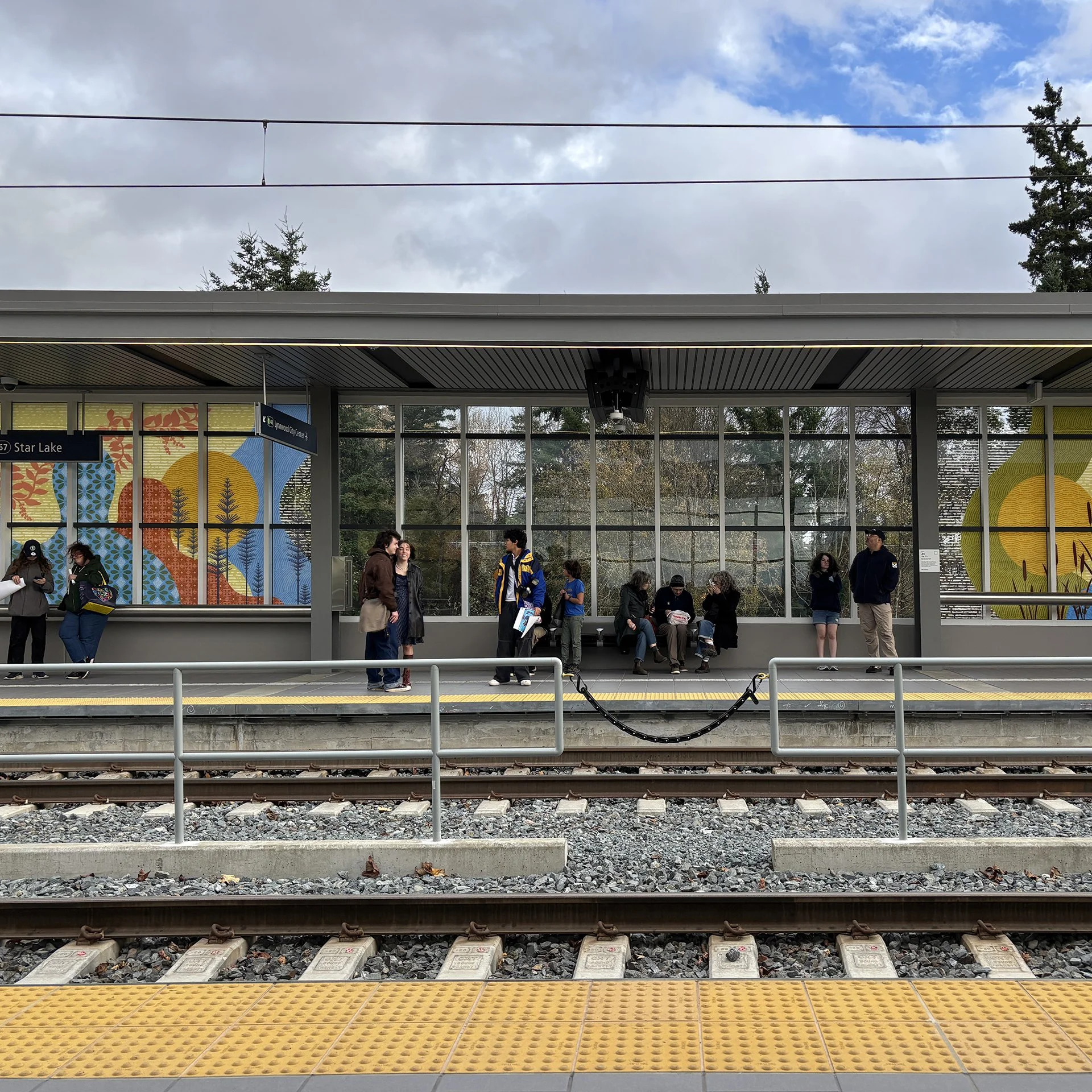 entrance and middle east platform