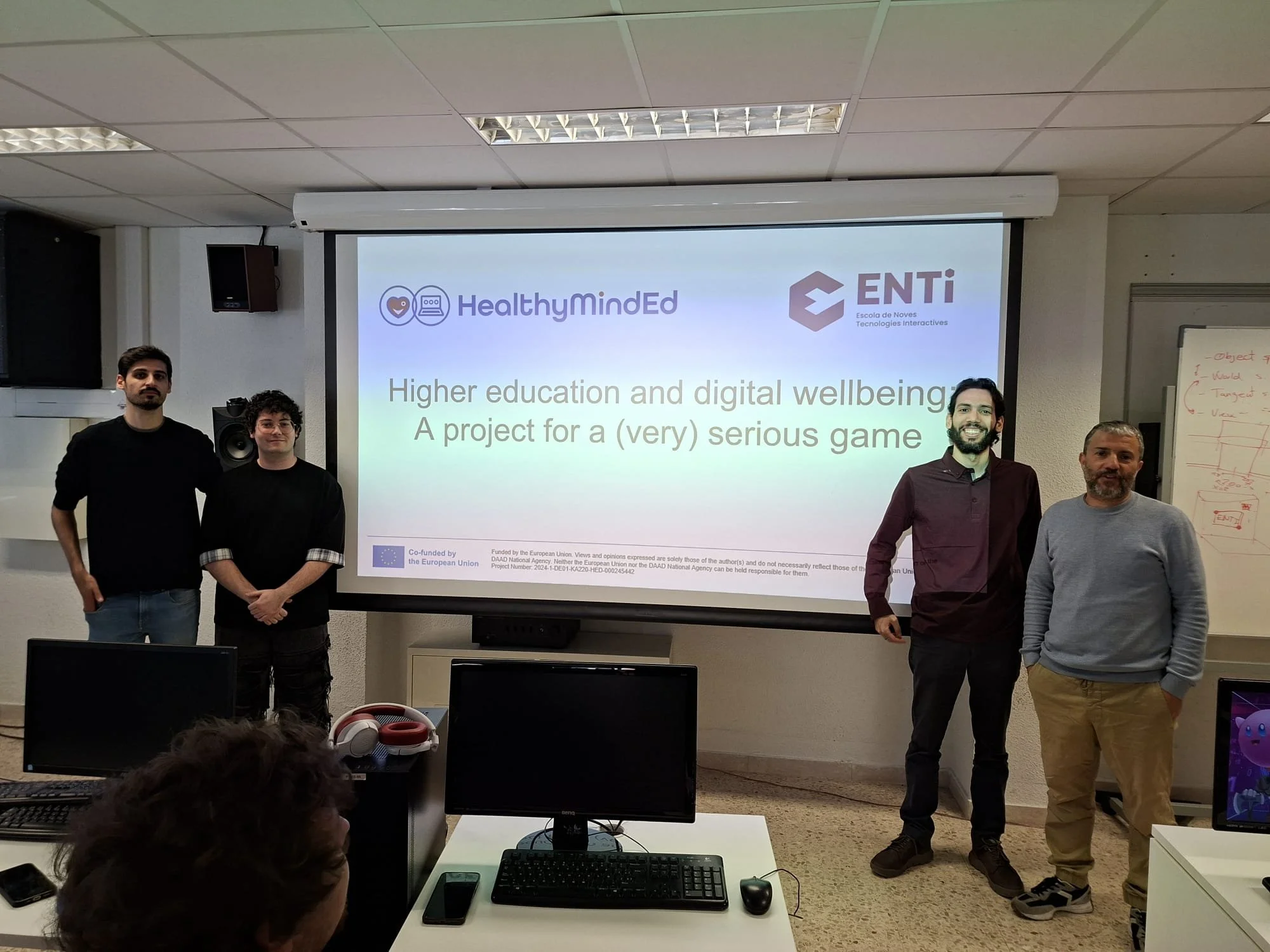 HealthyMindEd and the Barcelona School of New Technologies join forces to promote university digital well-being through the creation of a “Serious Game”
