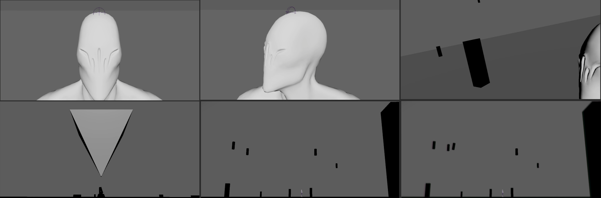 Story Boarding / Previs. Originally this was supposed to be a part of a bigger project so I created a small previs to get me started.