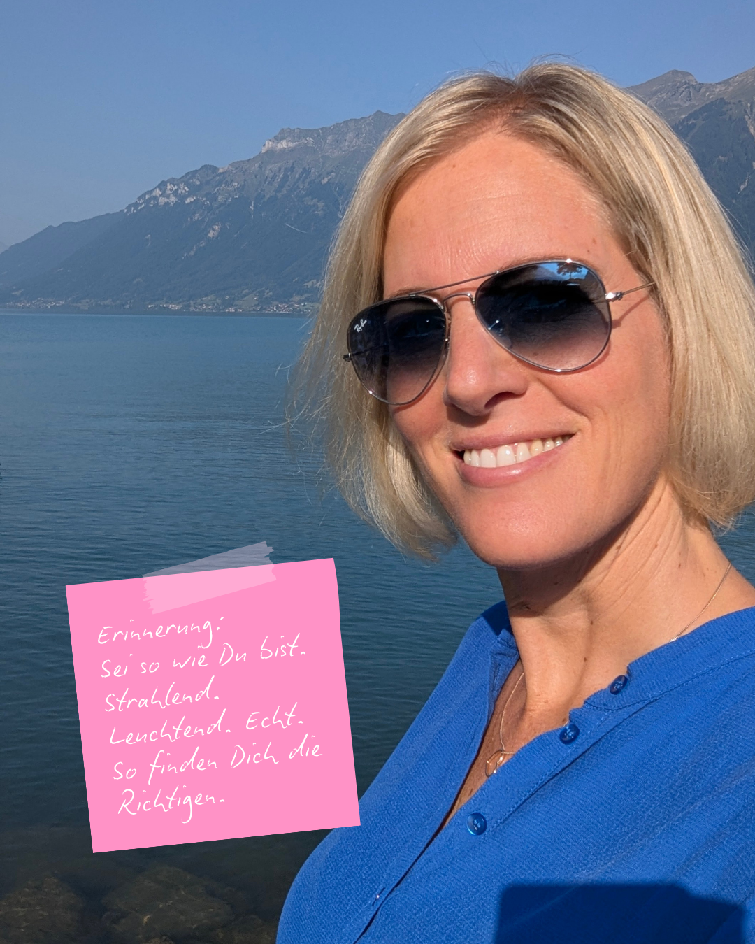 Sei echt. Nur so finden Dich die Richtigen…