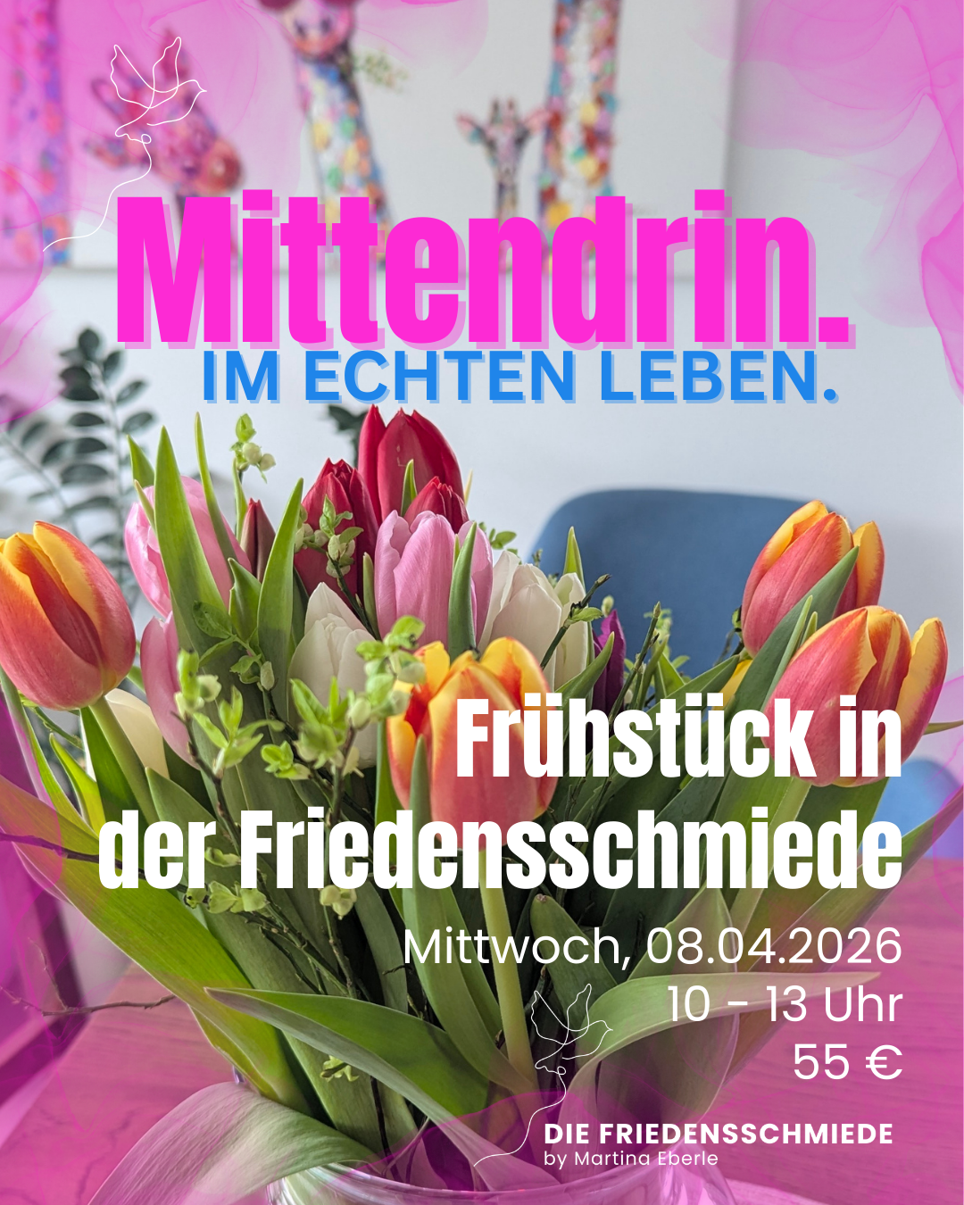 Frühstück in der Friedensschmiede