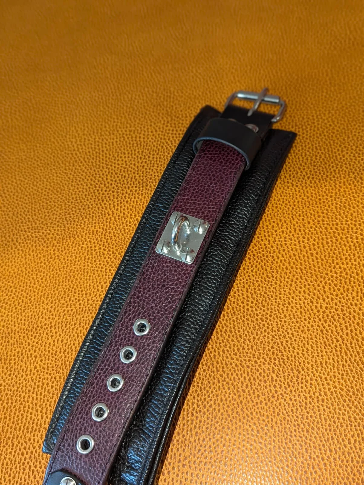 "Dalton" Dollaro Cuffs: Thick strip
