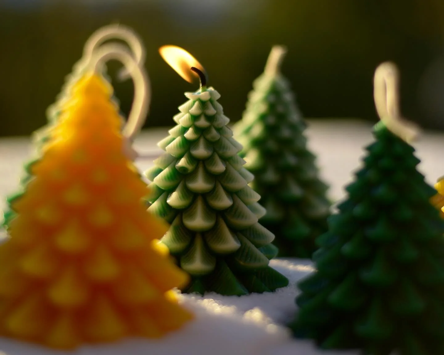 Whether you buy a candle for decoration or for burning, each one is made with the thought that it should be used. 
Each candle is made for the best burn possible! 

#purebeeswax #purebeeswaxcandles #beeswaxcandles #christmascandles #christmasdecor #d