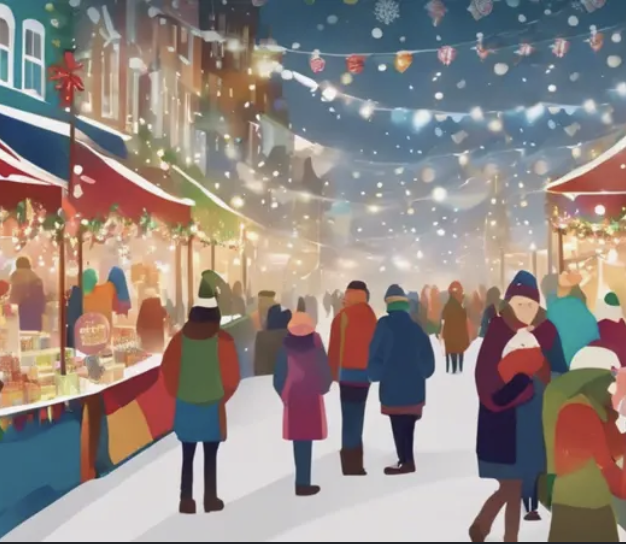 Magdalen Christmas Market 