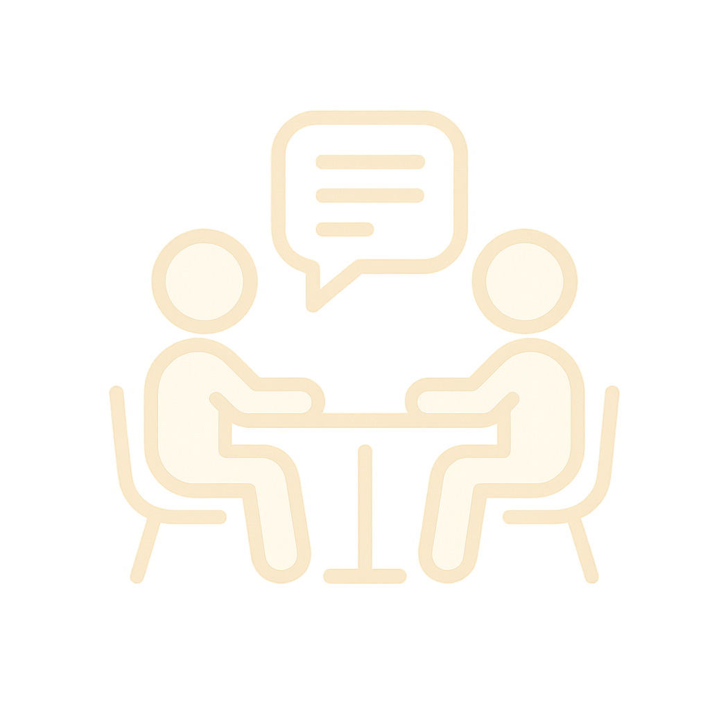 Conversation Icon with Table and Speech Bubble.png