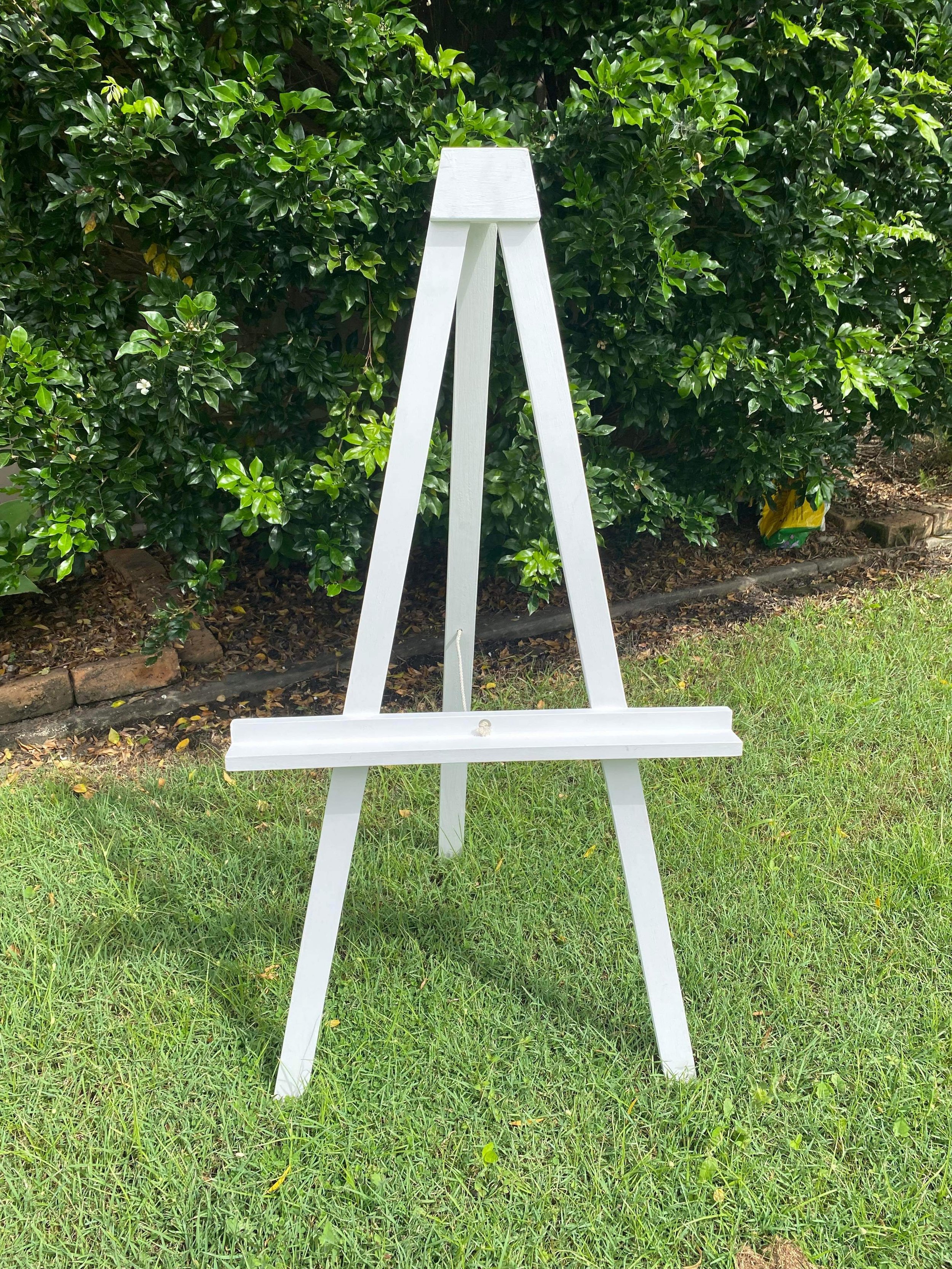 Wooden easel hire