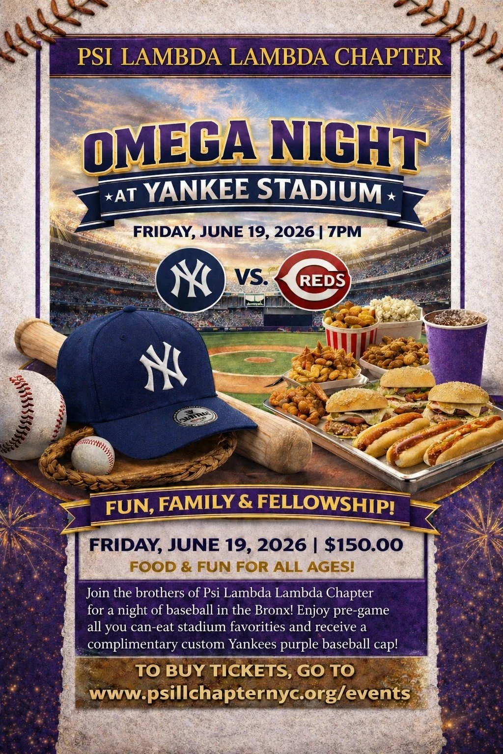 Omega Night 2026 at Yankee Stadium