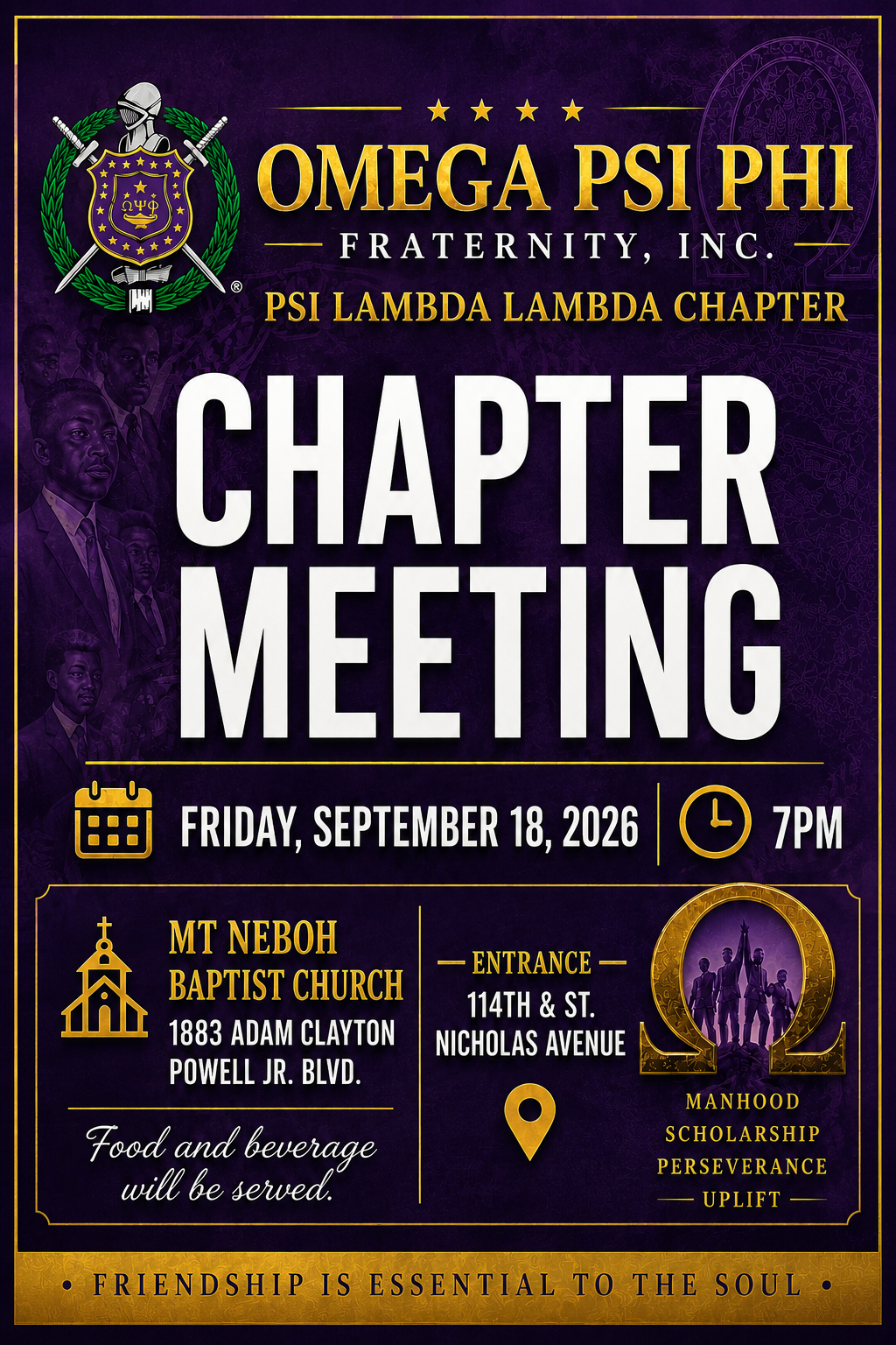 Psi Lambda Lambda Chapter Meeting