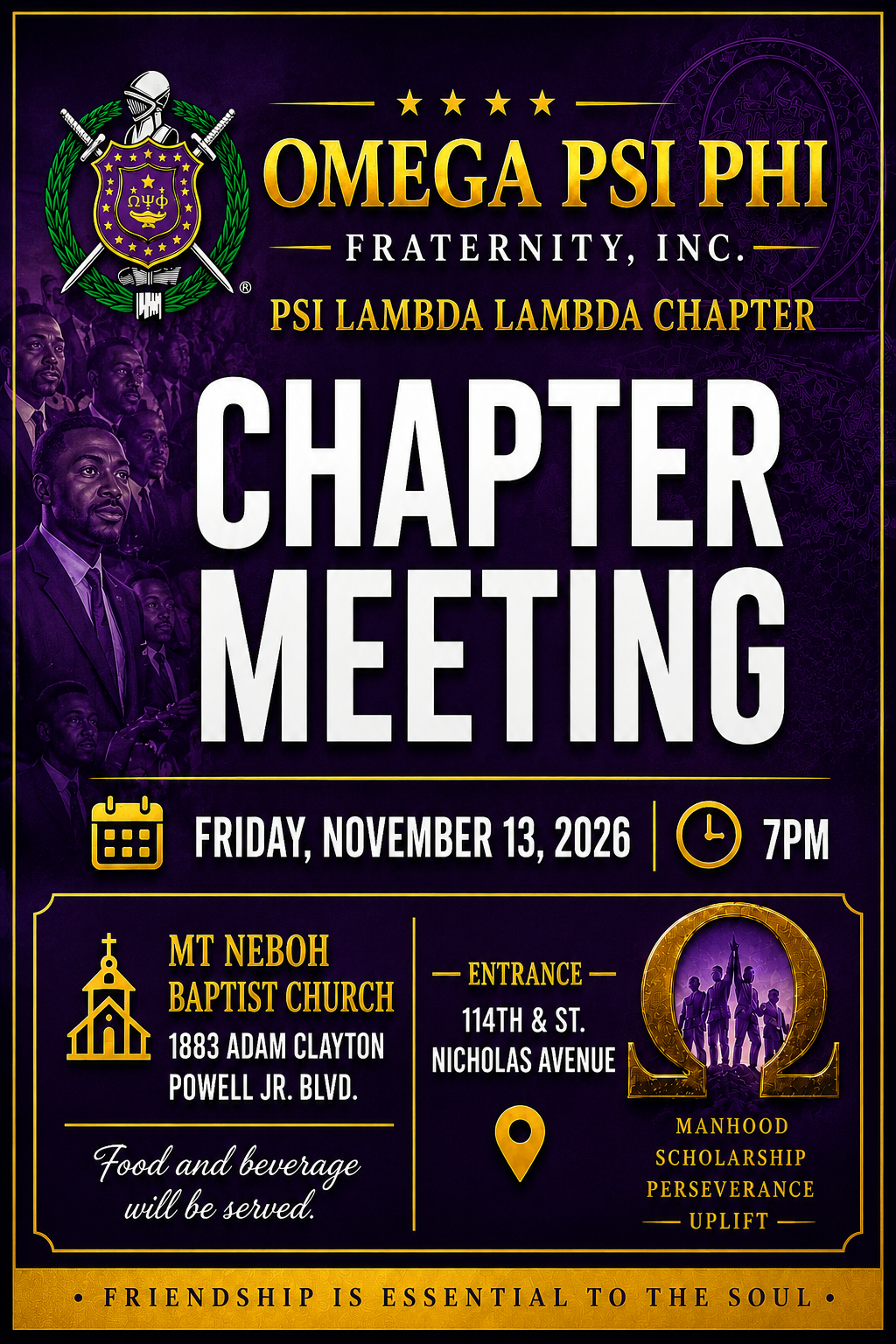 Psi Lambda Lambda Chapter Meeting