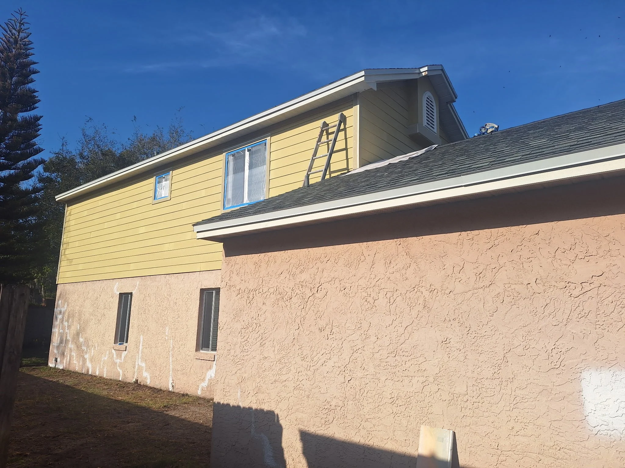 REAR SIDE WITH LADDER (Before Prep Phase)