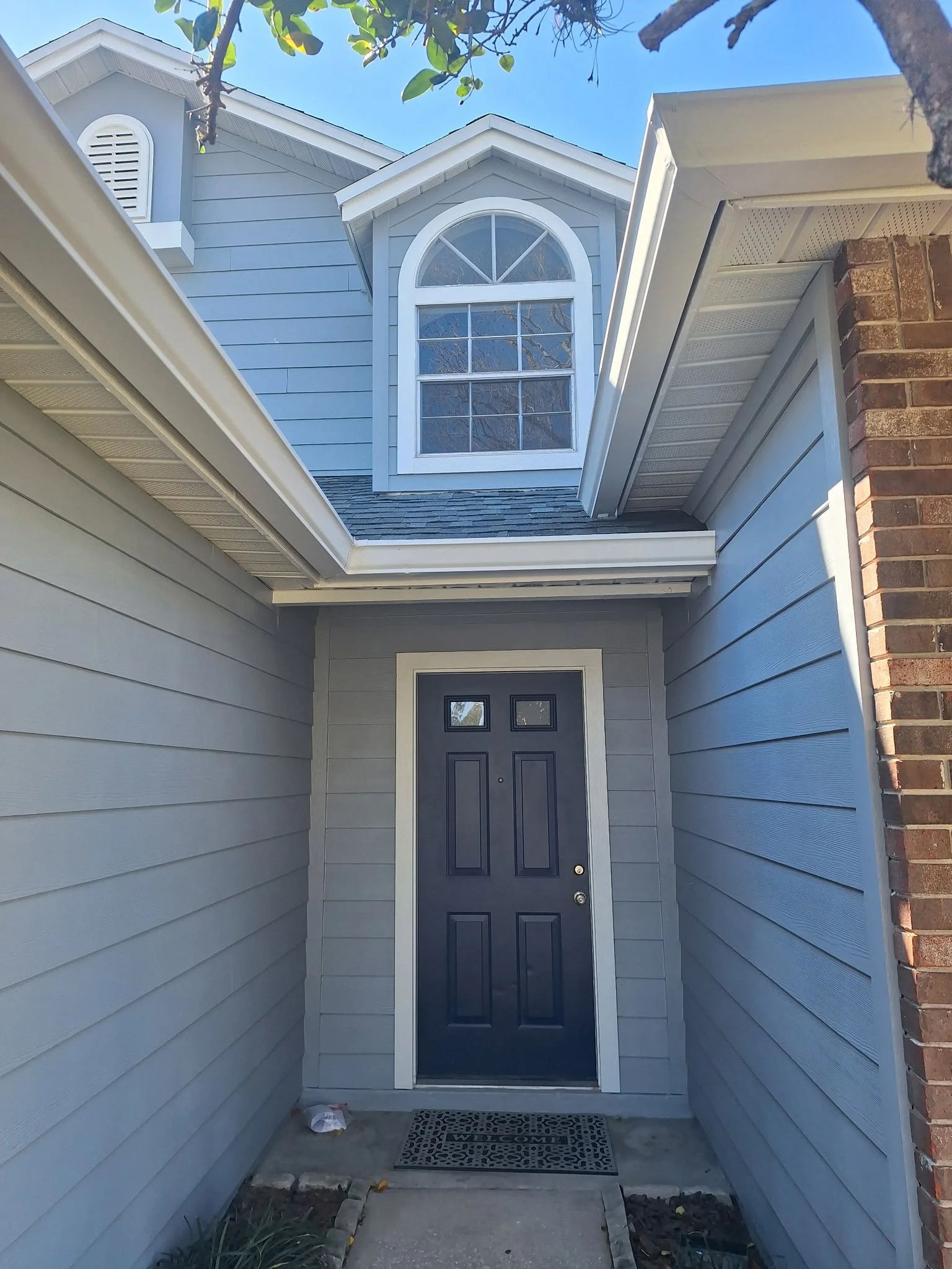 Front Door Detail After