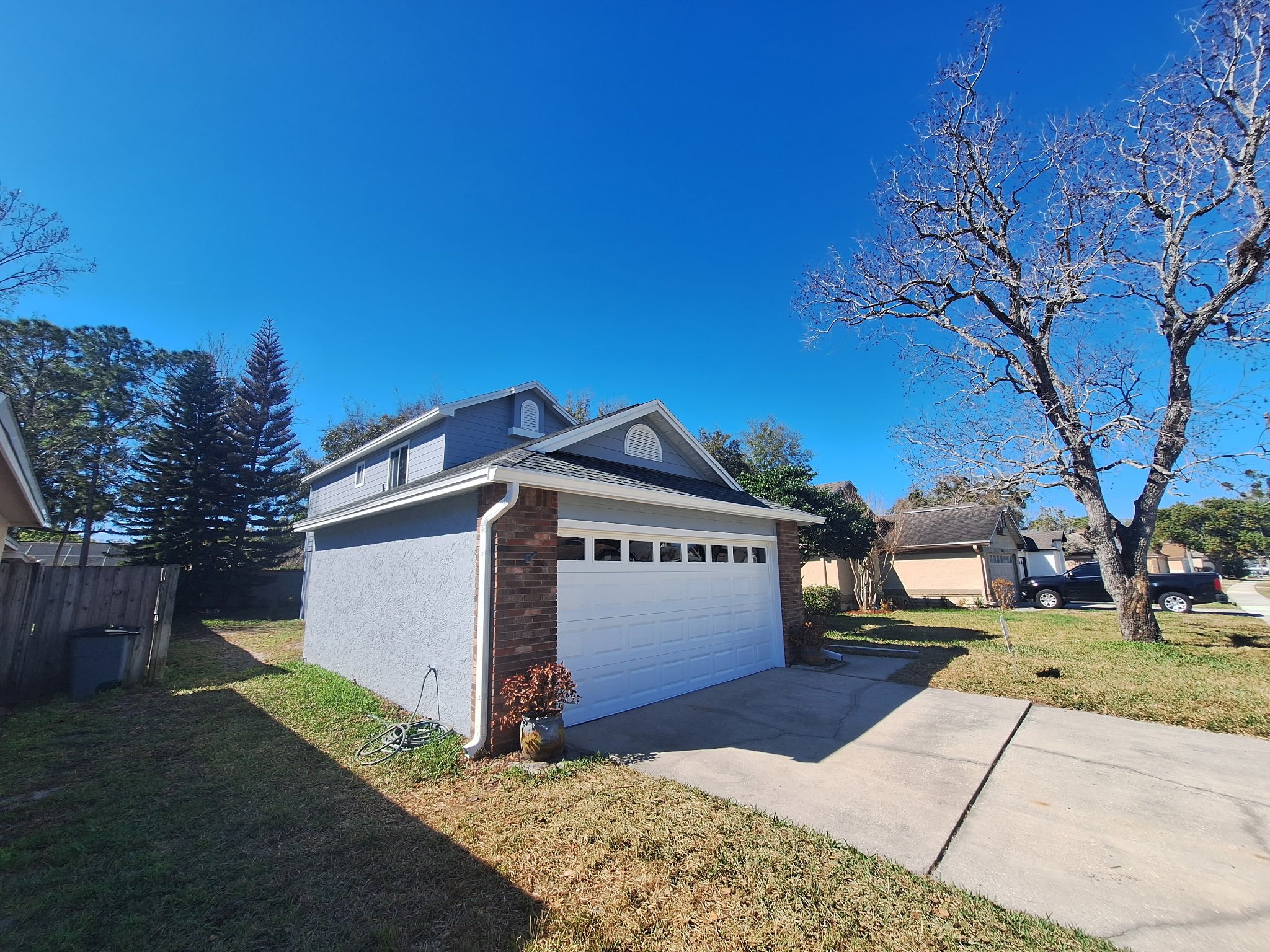 Front After (Garage Closed)