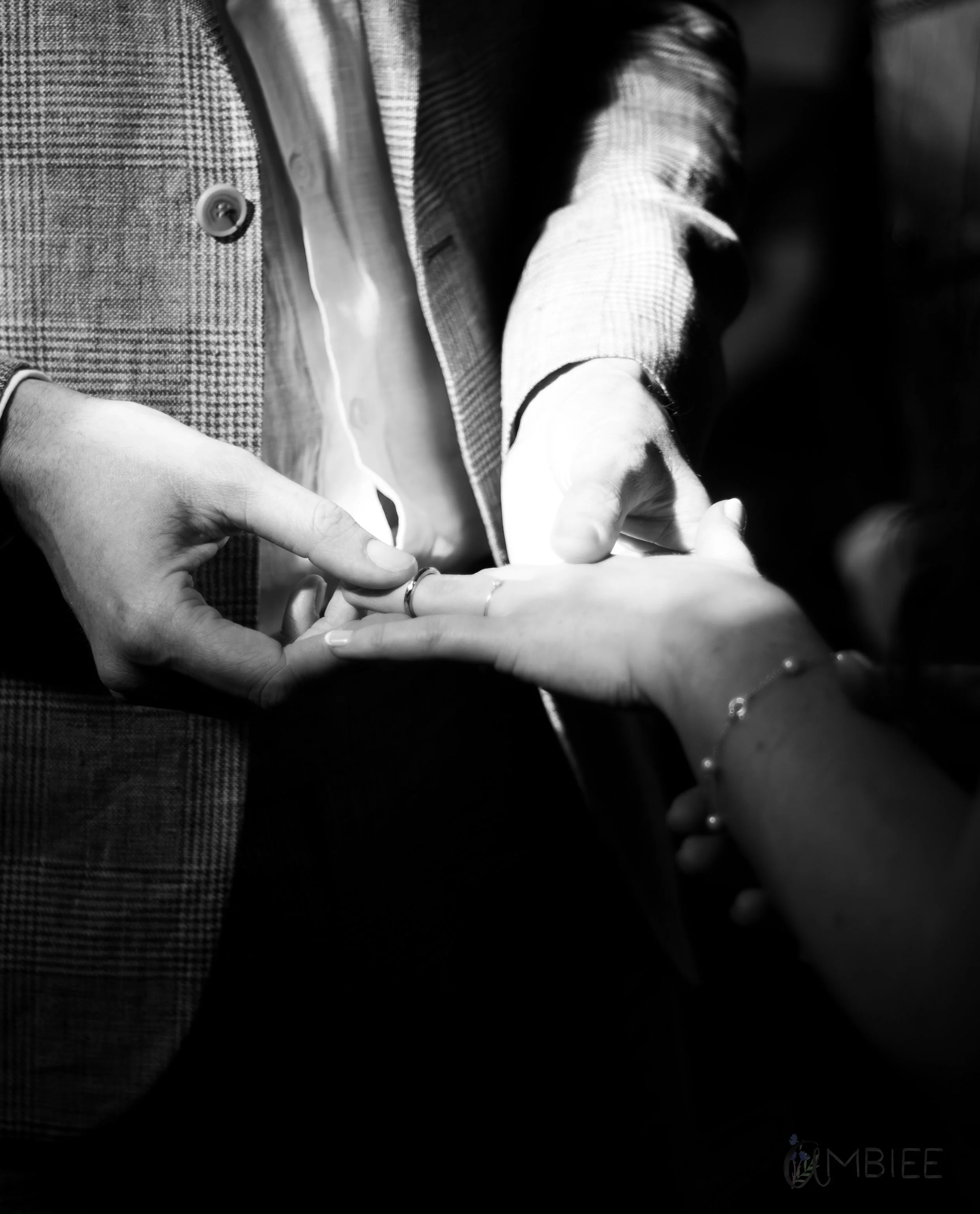 photo of wedding rings