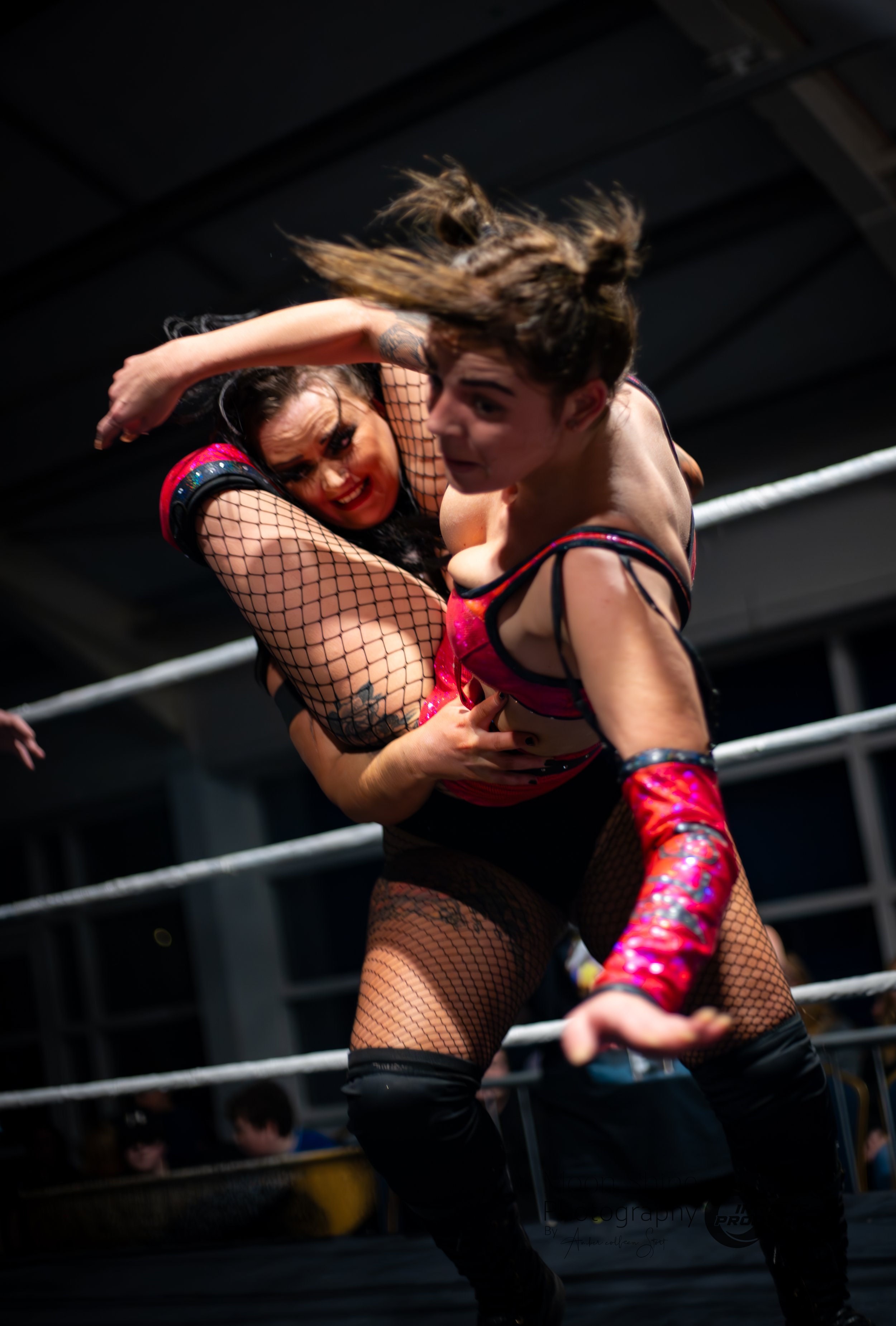 Lana Austin & Lizzy Evo Infinite wresting Liverpool 
