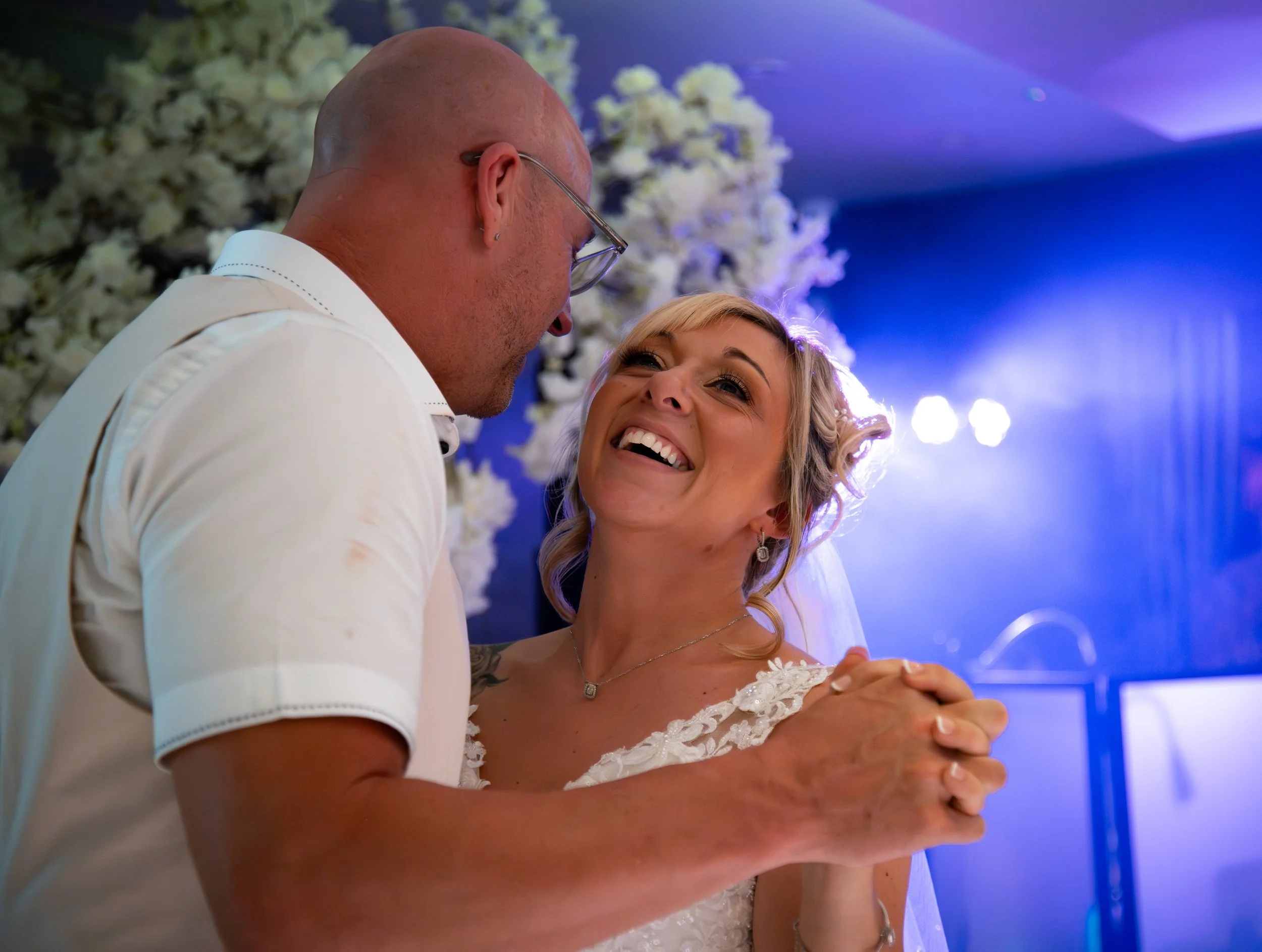 Clients dancing