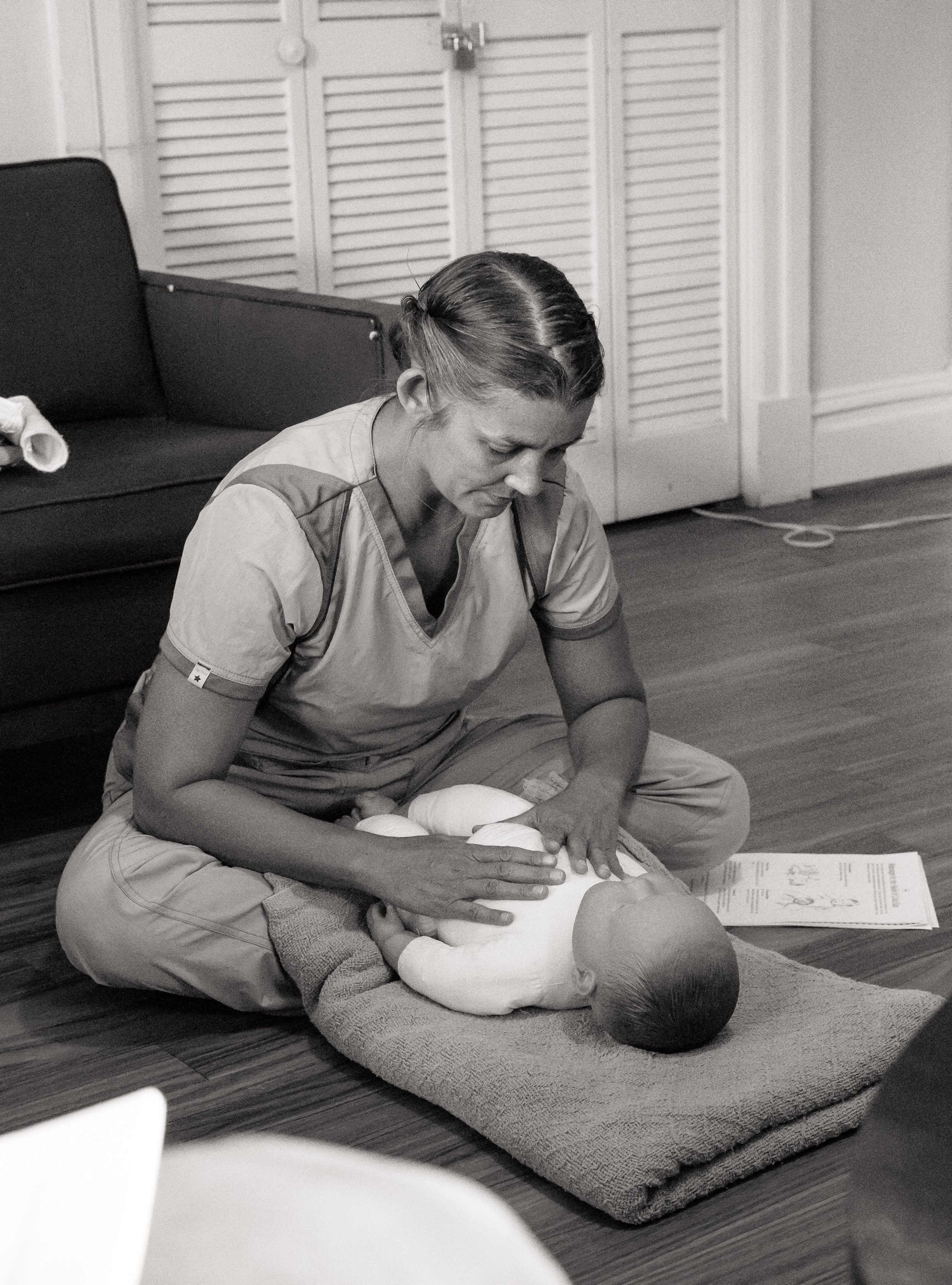 Carlie Love Teaches Infant Massage