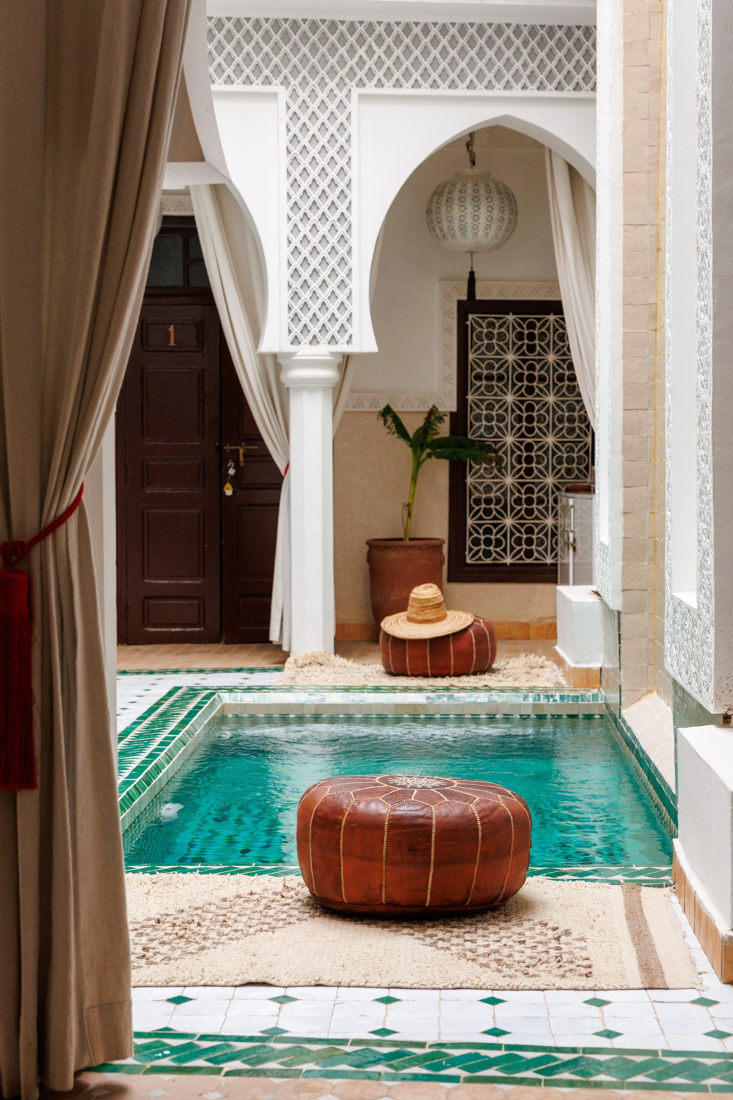 Photo of a typical moroccan house.