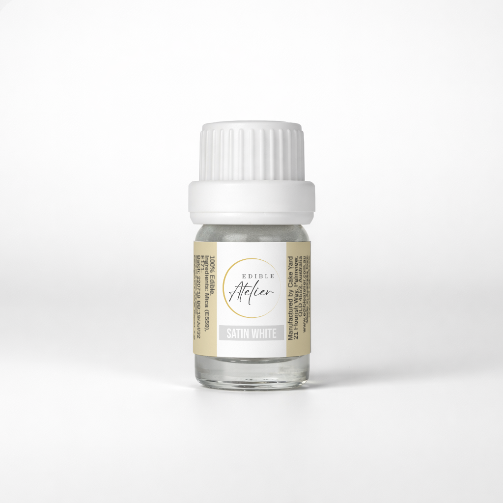 Satin White Metallic Pigment - 5mL