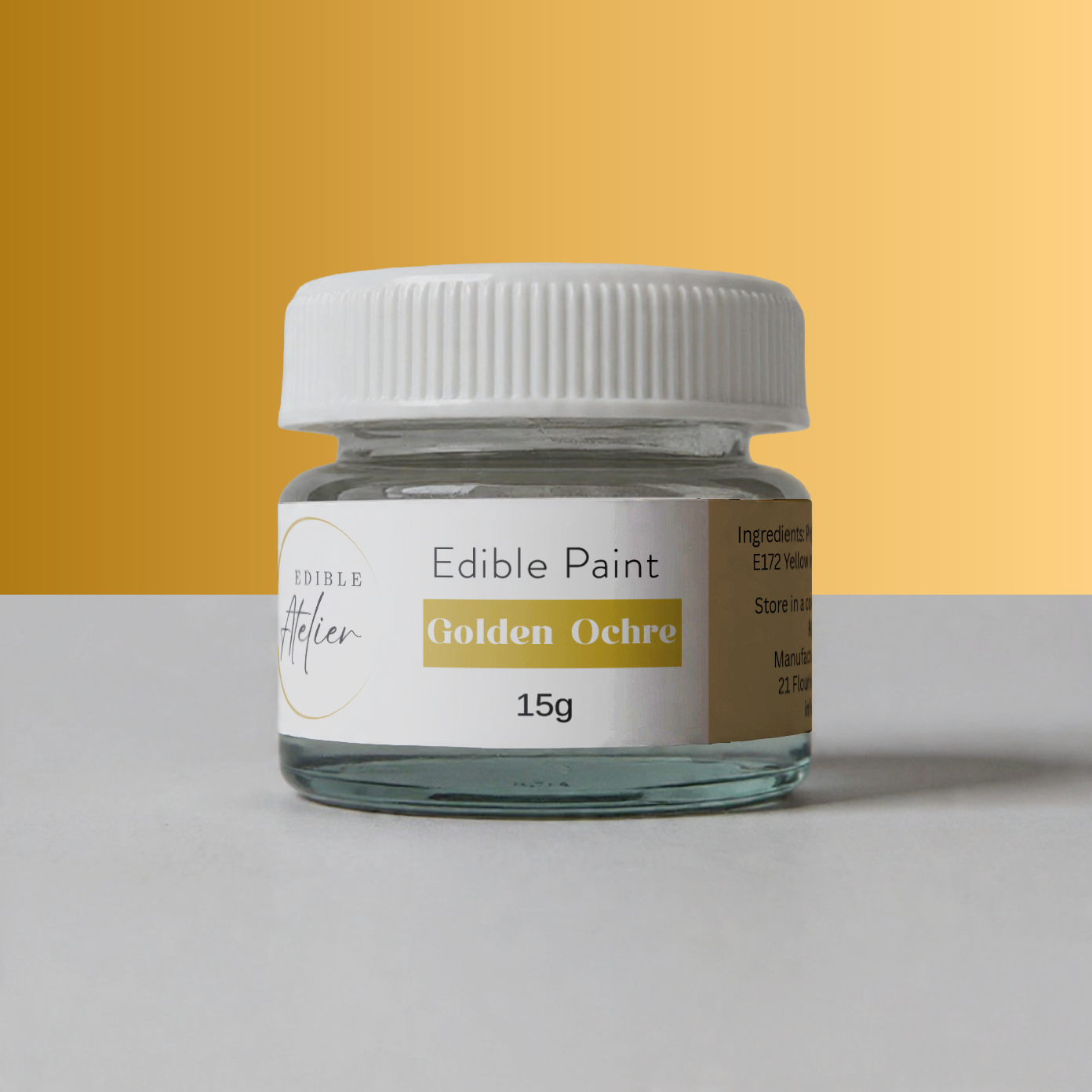 Golden Ochre Edible Paint - 15mL
