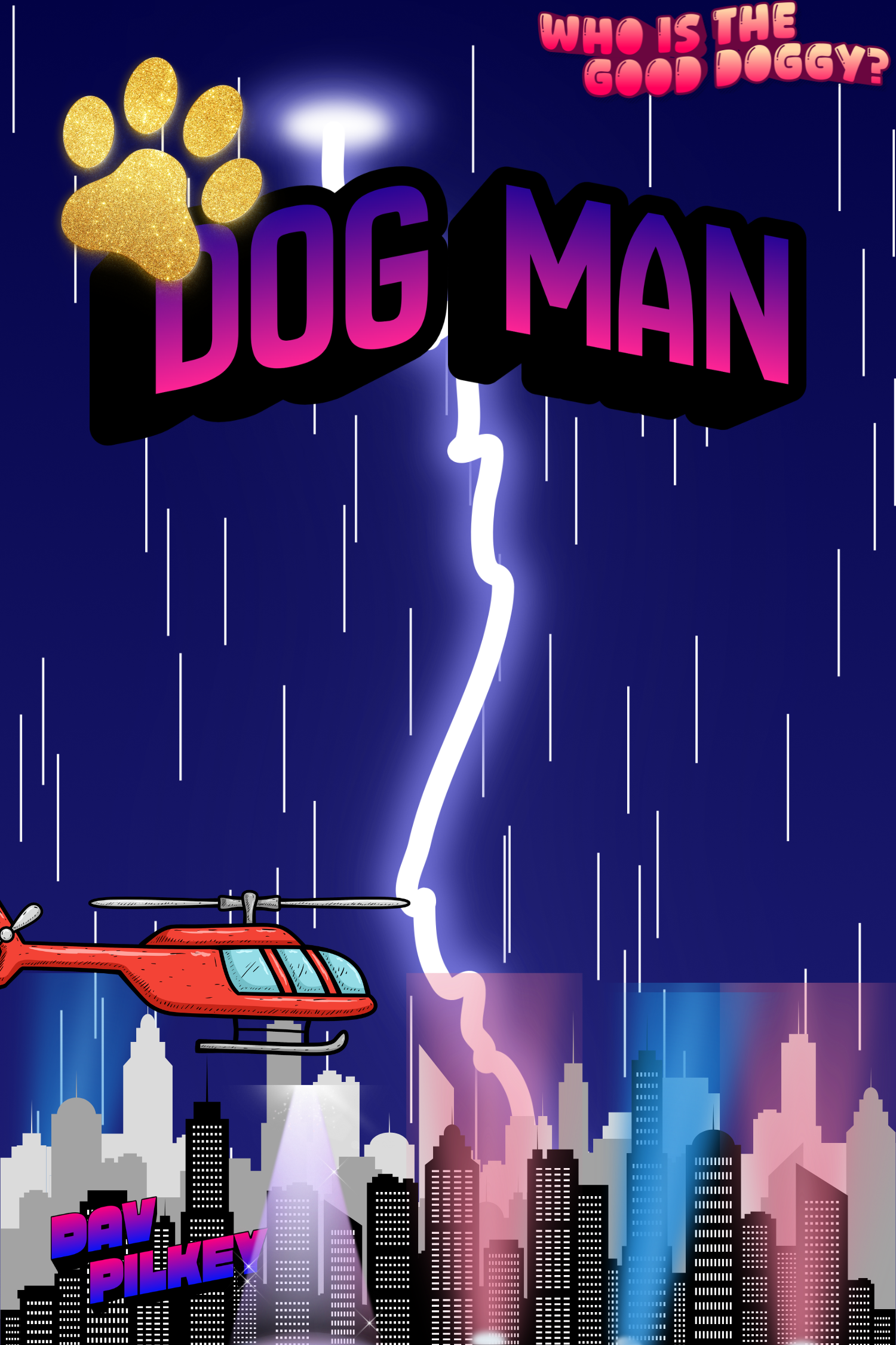 "Dogman" Book Cover Redesign