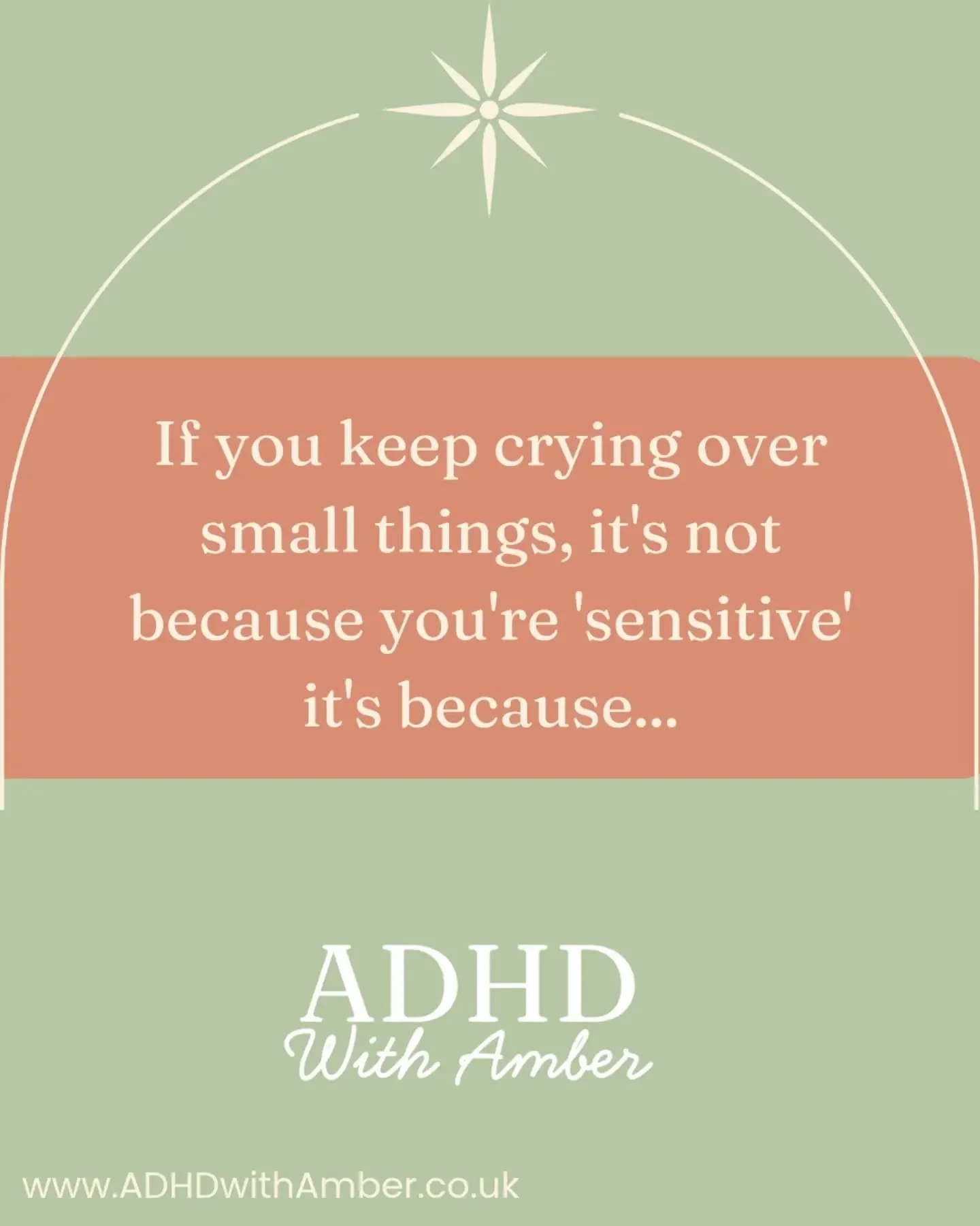 Here&rsquo;s how I know:
I see this all the time in ADHD women &mdash; the ones who hold it all together until the tiniest thing breaks the dam.
It&rsquo;s not weakness. It&rsquo;s backlog.
Your nervous system is offloading all the feelings you&rsquo