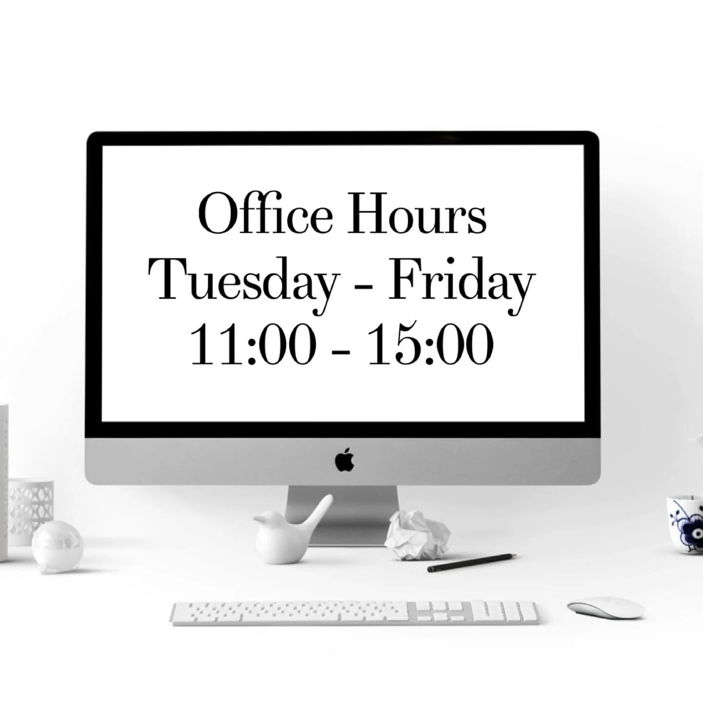 It is unlikely that you will receive an email response outside of these hours 💜