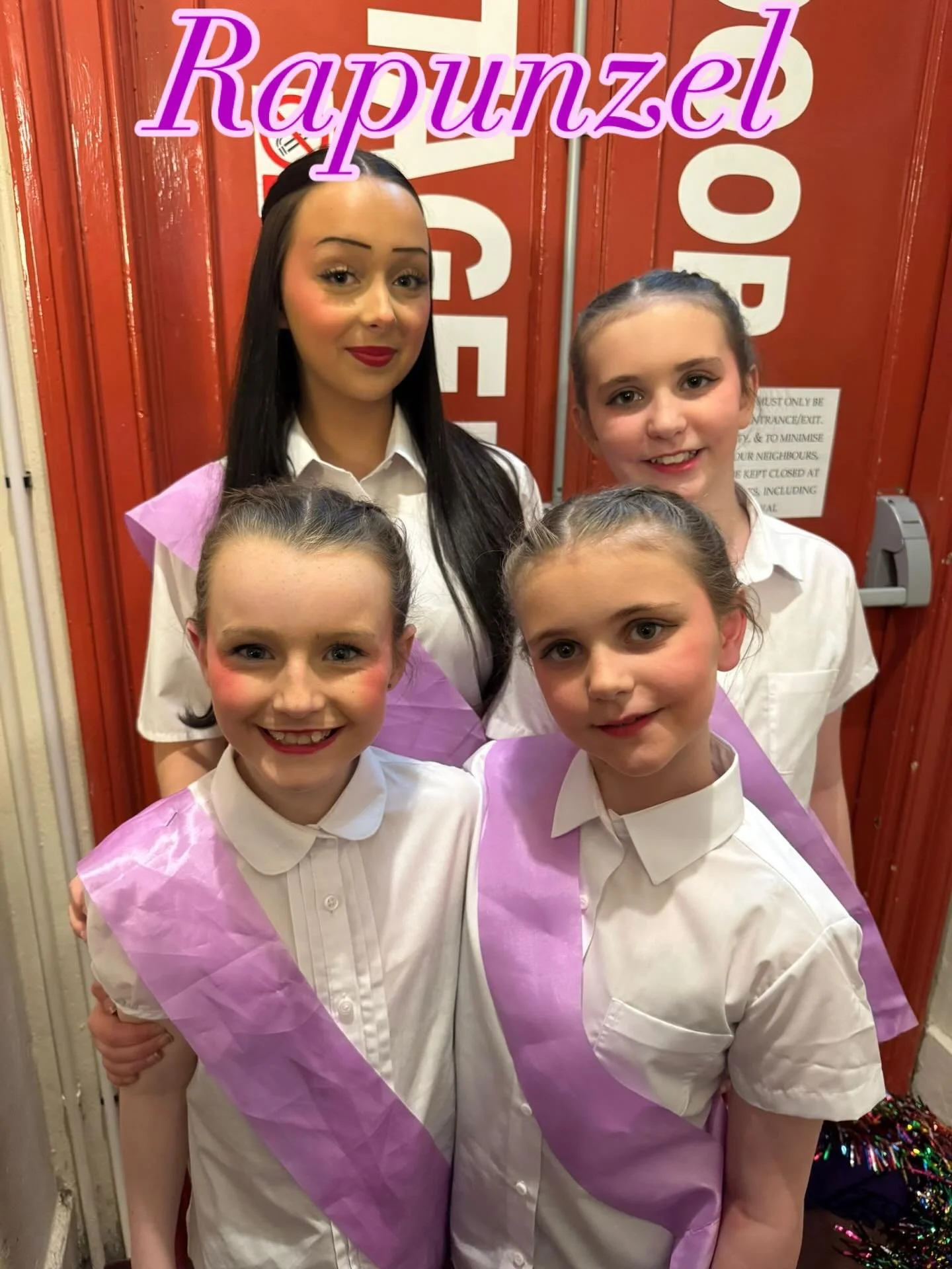 Wishing this fabulous foursome a wonderful run in Rapunzel @cheltenhamplayhouse. Get down &amp; see them if you can! Enjoy every minute, girls 💜 We love to see you up on the stage doing what you love 🤩