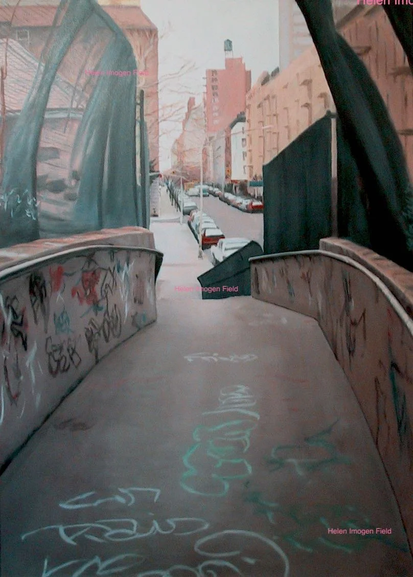 Oil painting NY bridge 78th portraitWM192kb.jpg