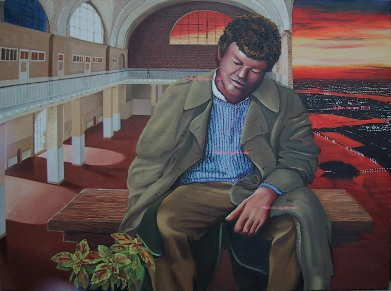 Oil painting Undecided WM 106kb.jpg