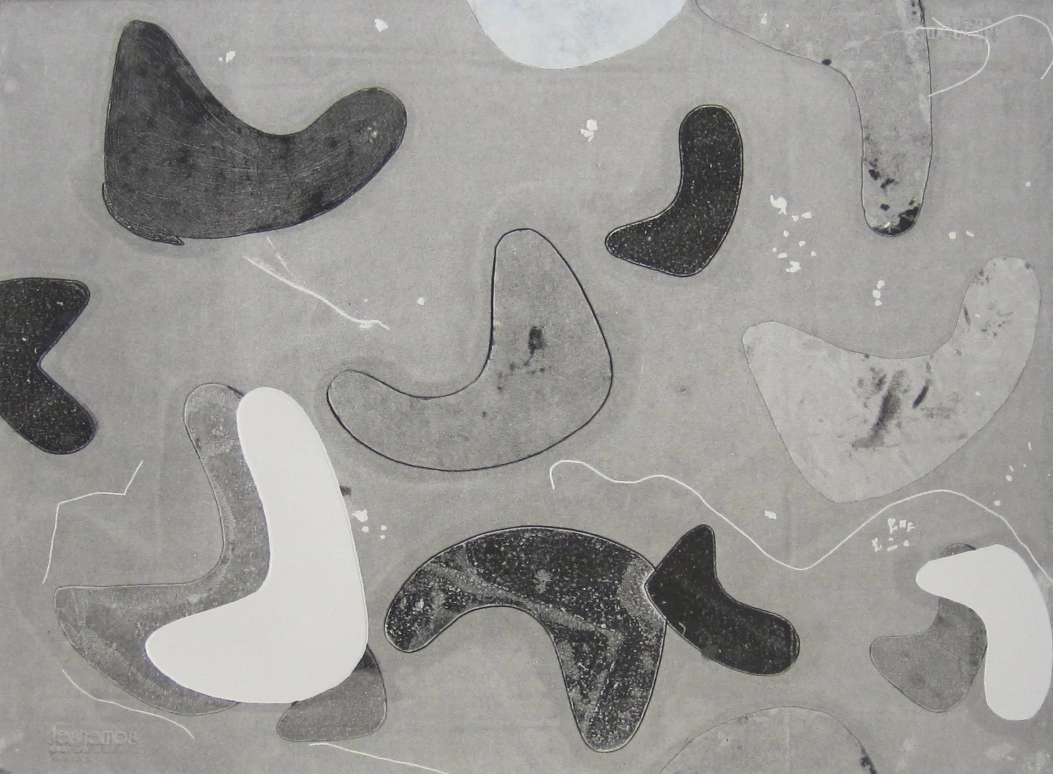 Regeneration II, 2013, Aquatint