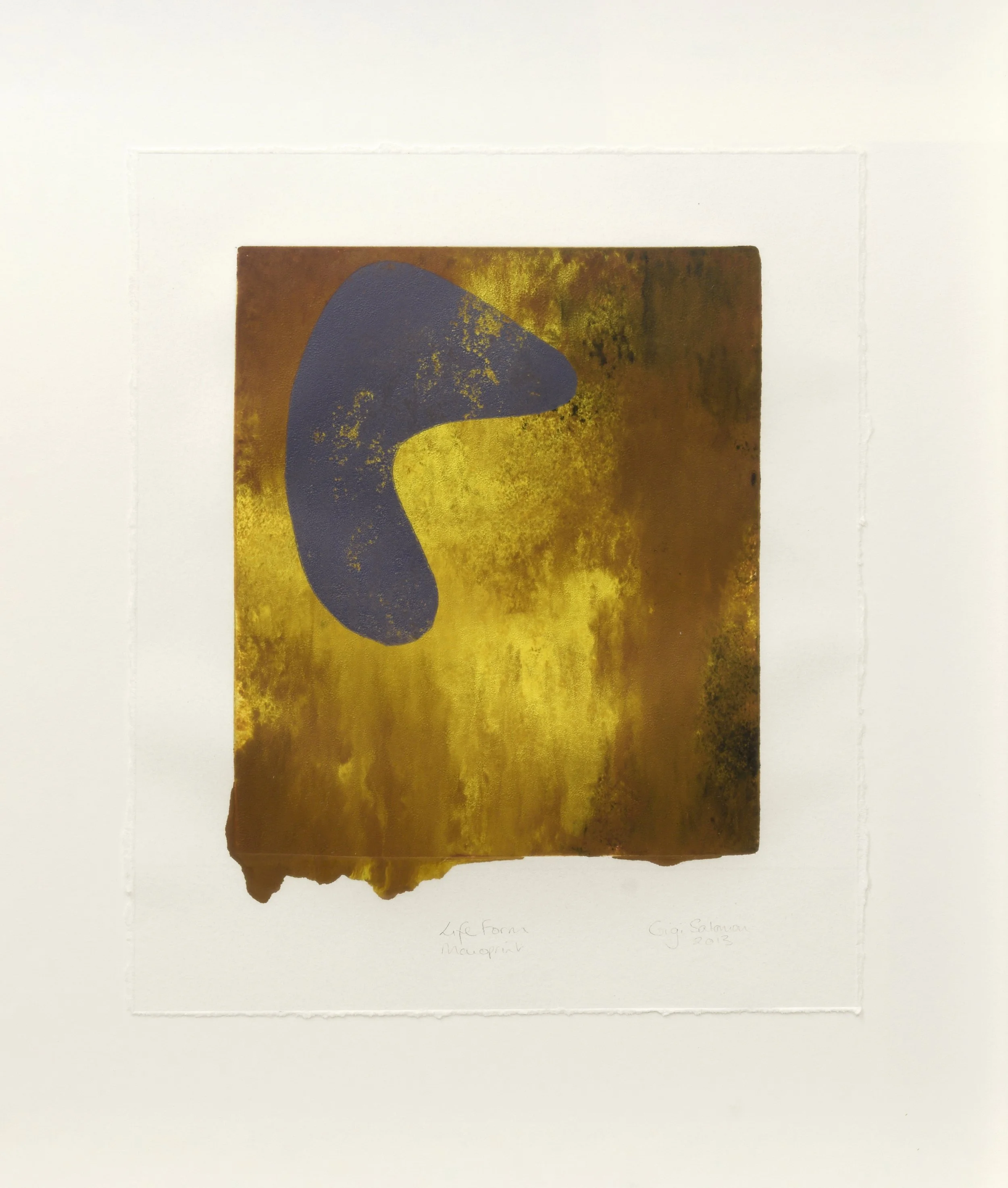 Life Form II, 2013, Aquatint, 30 x 20cm
