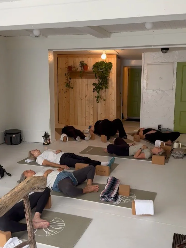 Two quick snippets from this past weekend&rsquo;s grand opening yinyoga soundbath . We offer these every Friday at 9:15am, and alternating Saturdays at 10:15am. Classes generally consist of 8-12 restful and restorative poses, alongside a live sound b