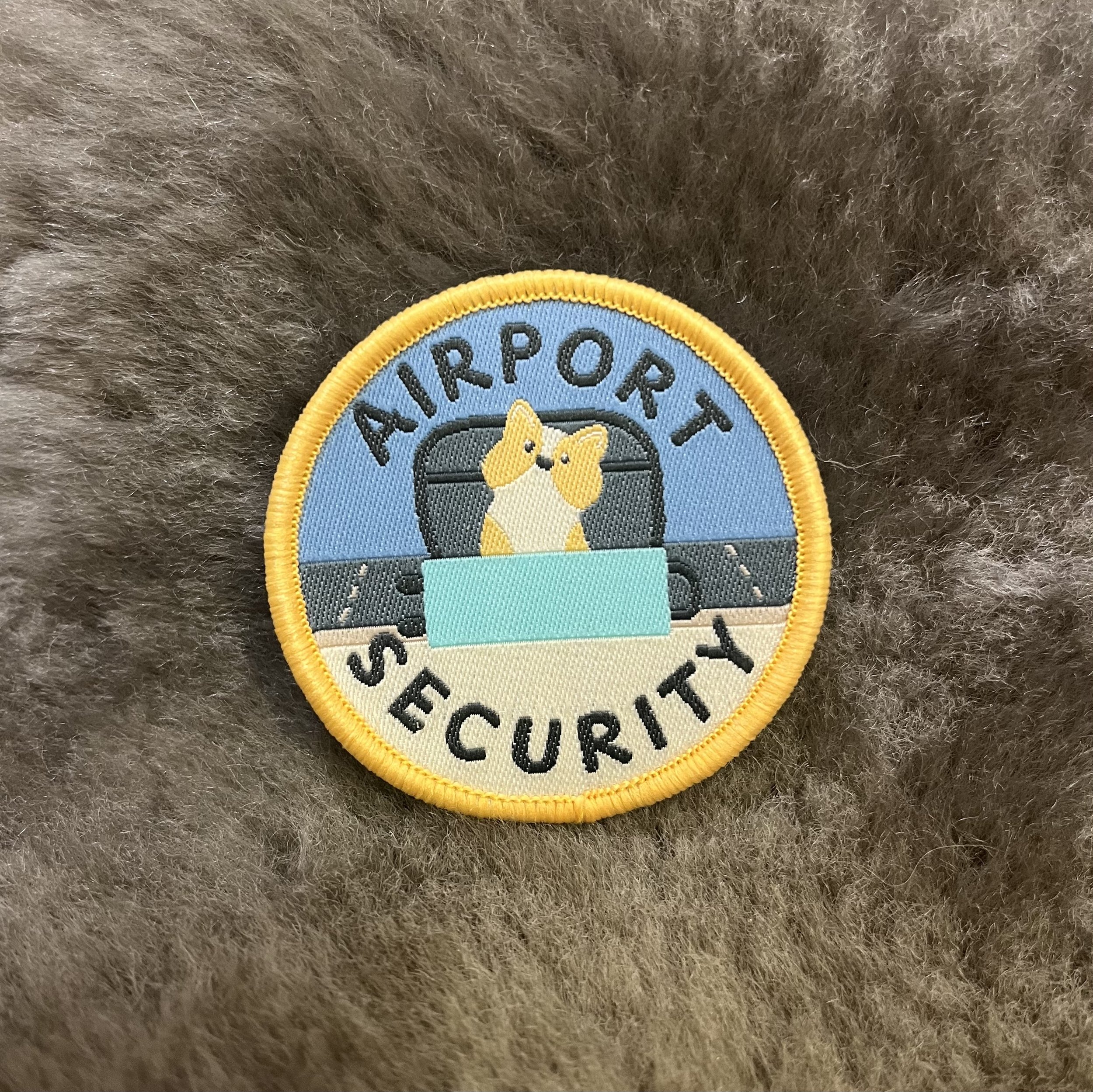Airport Security Badge