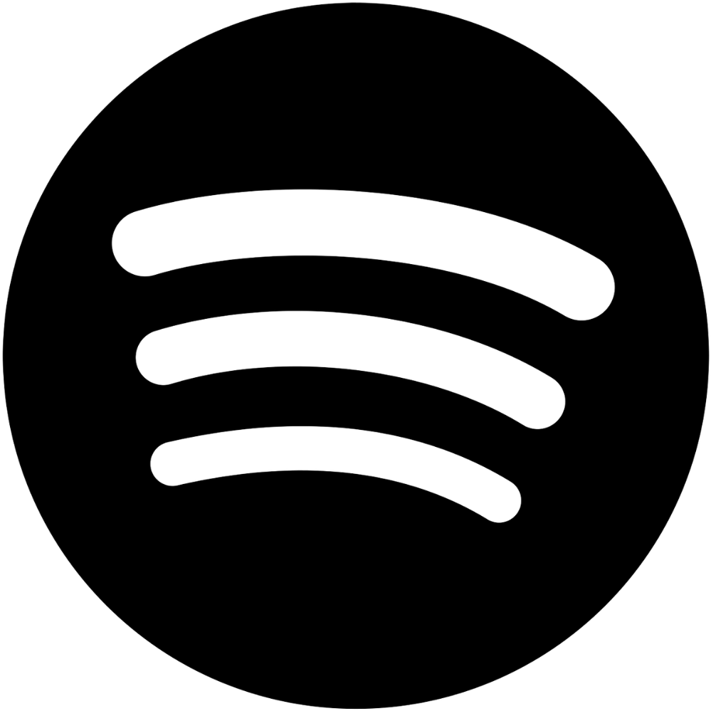 Spotify podcast platform logo.