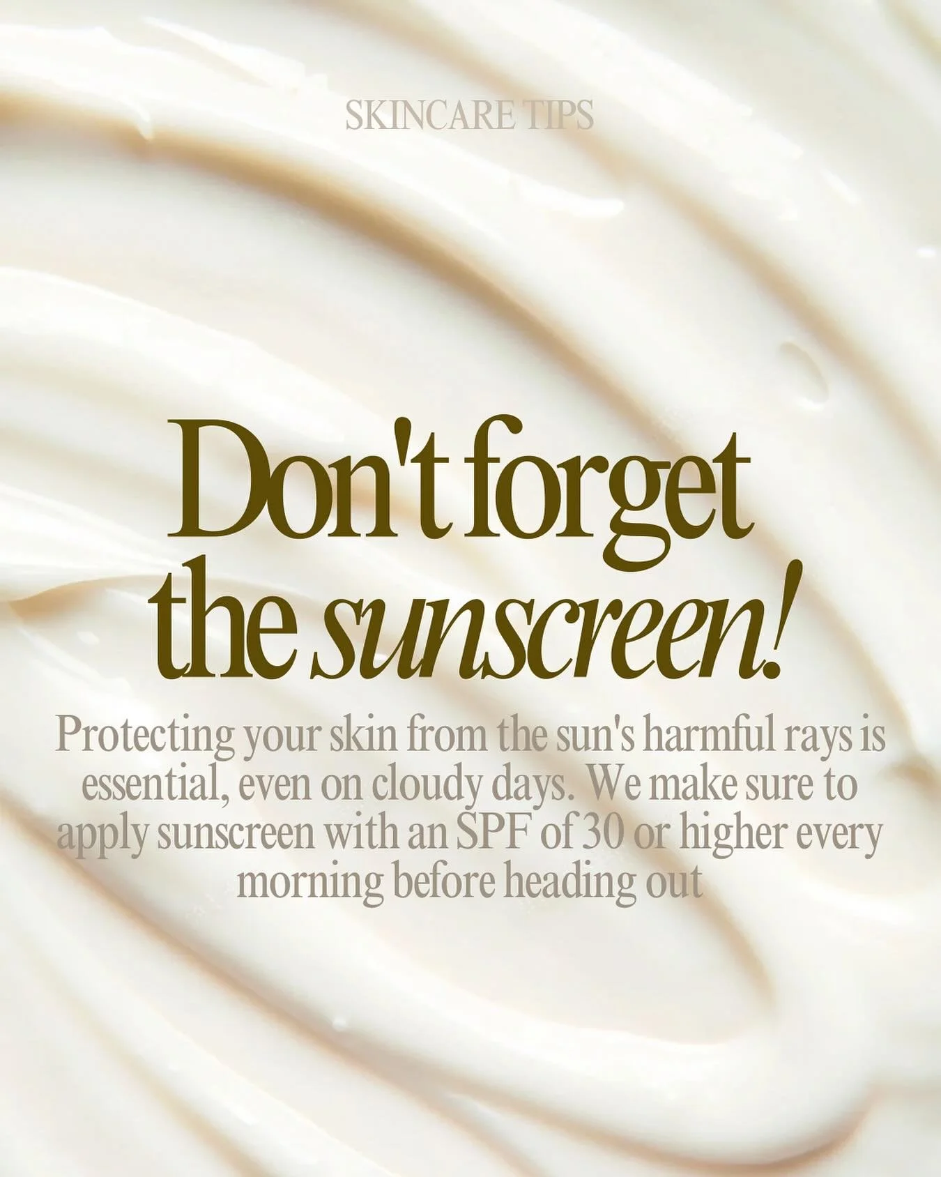 Just because the sunshine isn&rsquo;t hot doesn&rsquo;t mean it&rsquo;s harmless.

Even on cooler, cloudy days, UV rays are still doing their thing &mdash; sneaking through clouds, windows, and even that fall breeze that feels so good on your skin.

