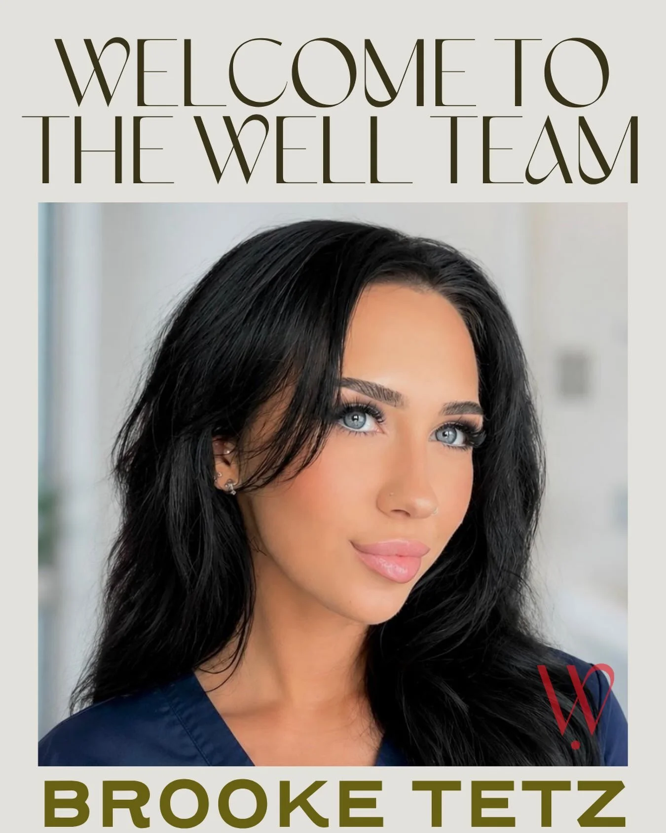 We&rsquo;re so excited to welcome Brooke Tetz to The Well team! 🤍

Brooke joins us as our Client Care &amp; Operations Coordinator, bringing with her a strong healthcare background from her work in cardiology as a Cardiology Technologist. Her experi