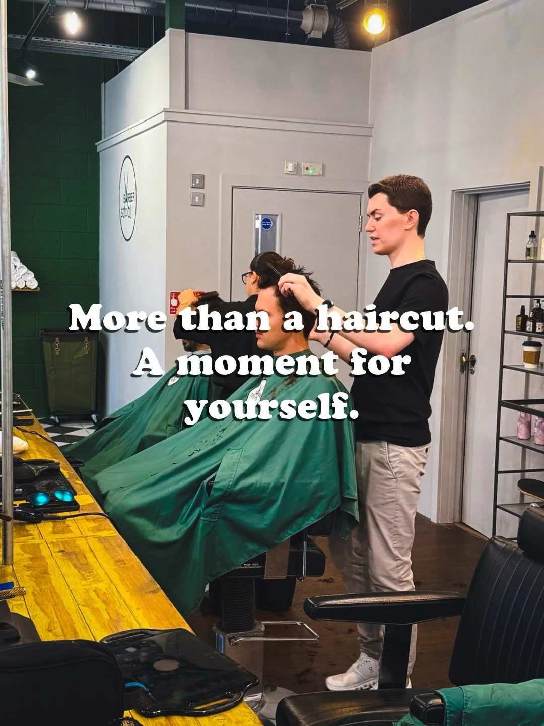 At Barber Social, a haircut is never just a service.

It starts with conversation, attention to detail and a genuine understanding of the person sitting in the chair.

Our space was created to be welcoming, inclusive and relaxed 
a place where great 
