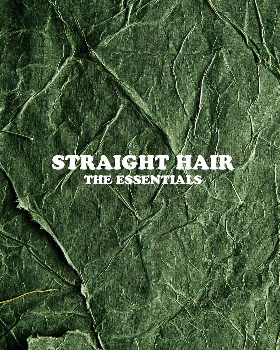 Straight hair is not simply &ldquo;easy.&rdquo; It&rsquo;s precise. Sensitive. Technical.

When not treated correctly, it loses shape, volume, and direction.

When handled properly, it becomes clean, balanced, and perfectly controlled.

The essential