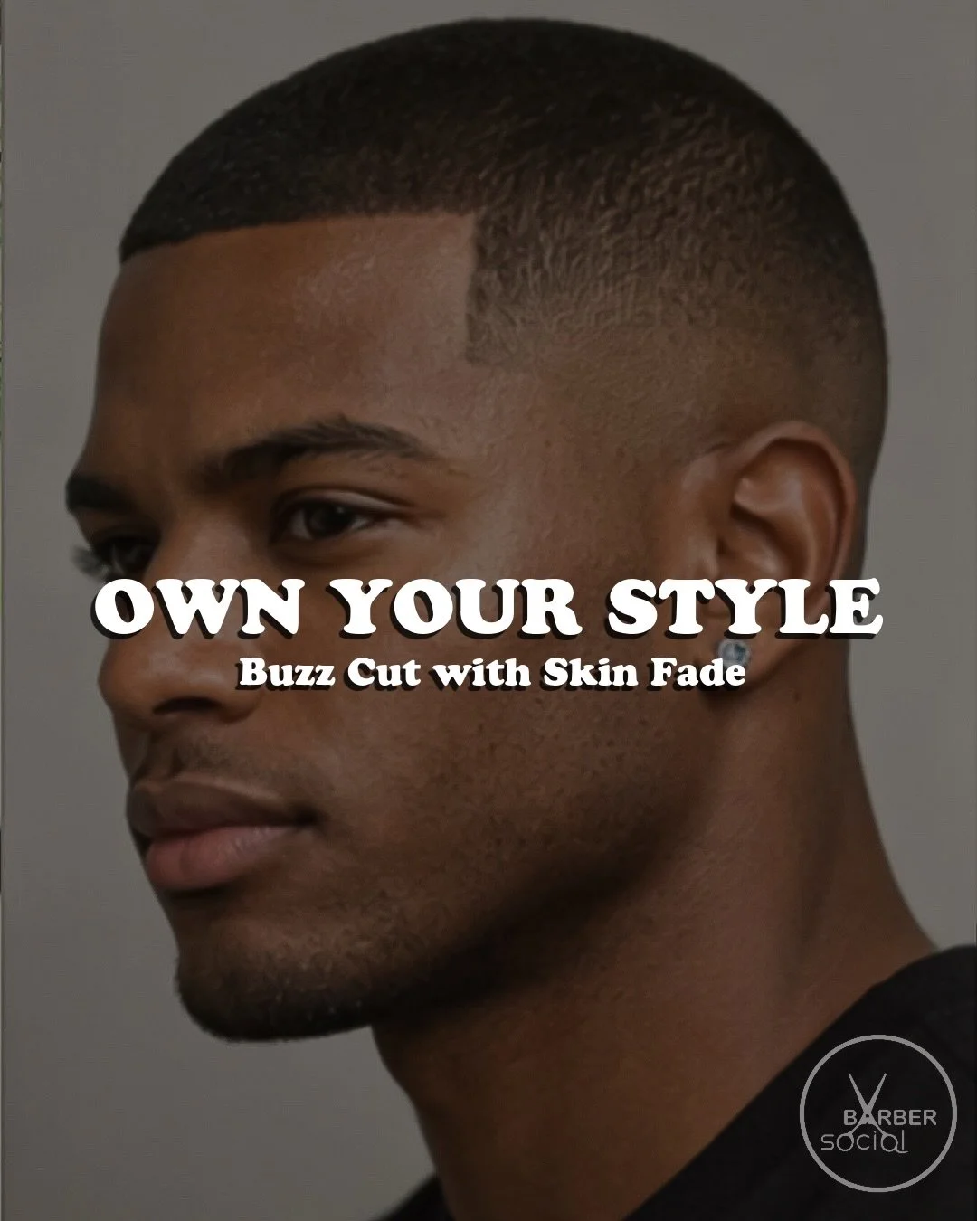 OWN YOUR STYLE is more than a title.
It is a way of presenting yourself.

The Buzz Cut with Skin Fade elevates minimalism through absolute precision: clean lines, seamless fading and a sharp structure designed to enhance presence and character.
A con