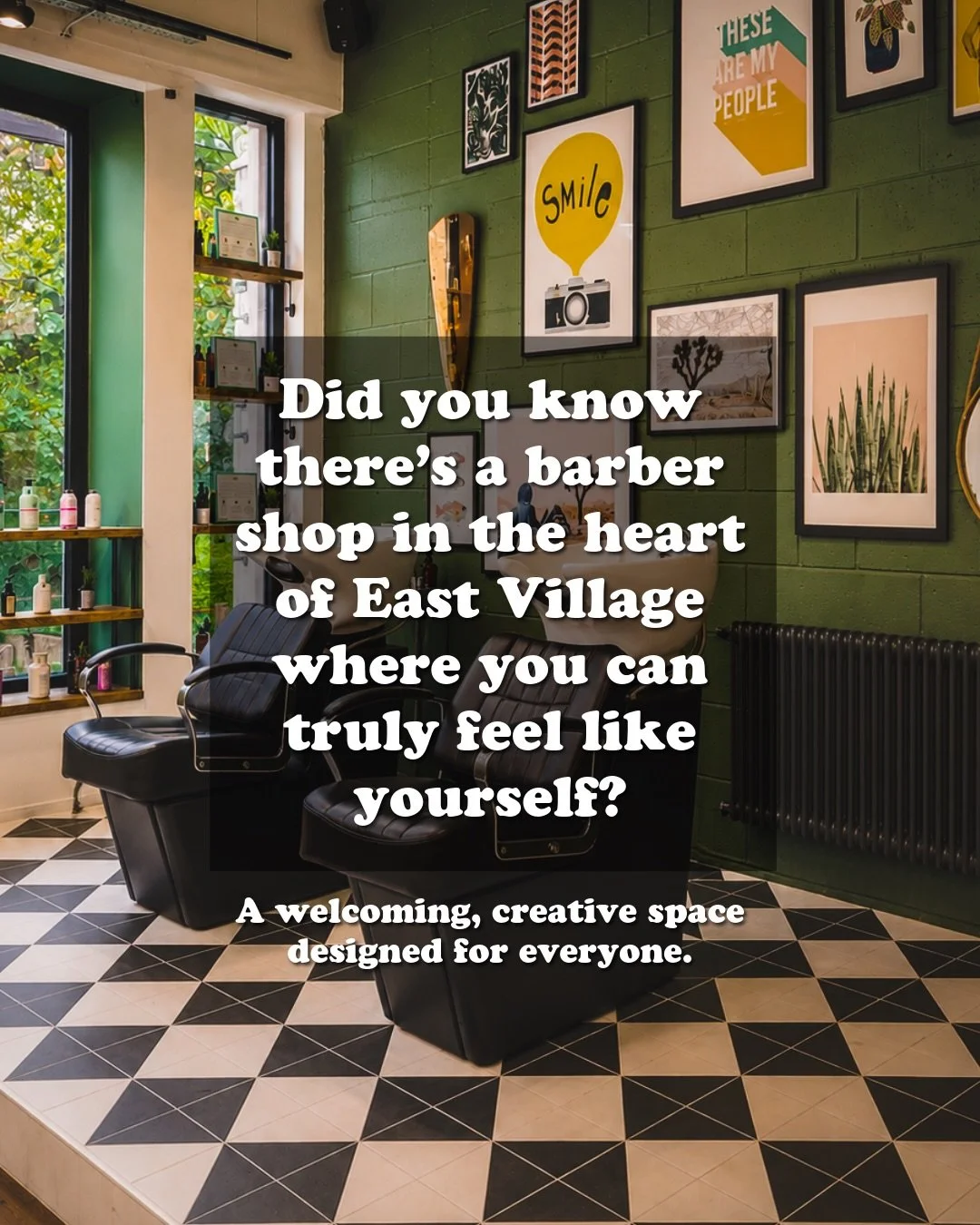 In the heart of East Village, Barber Social UK is more than just a barber shop.

It&rsquo;s a space built around people, individuality and genuine connection where every client is welcomed exactly as they are.

From the atmosphere to the attention to